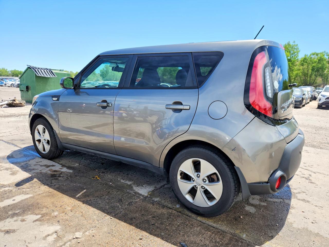 2014 Kia Soul Base Gray vin: KNDJN2A24E7045152