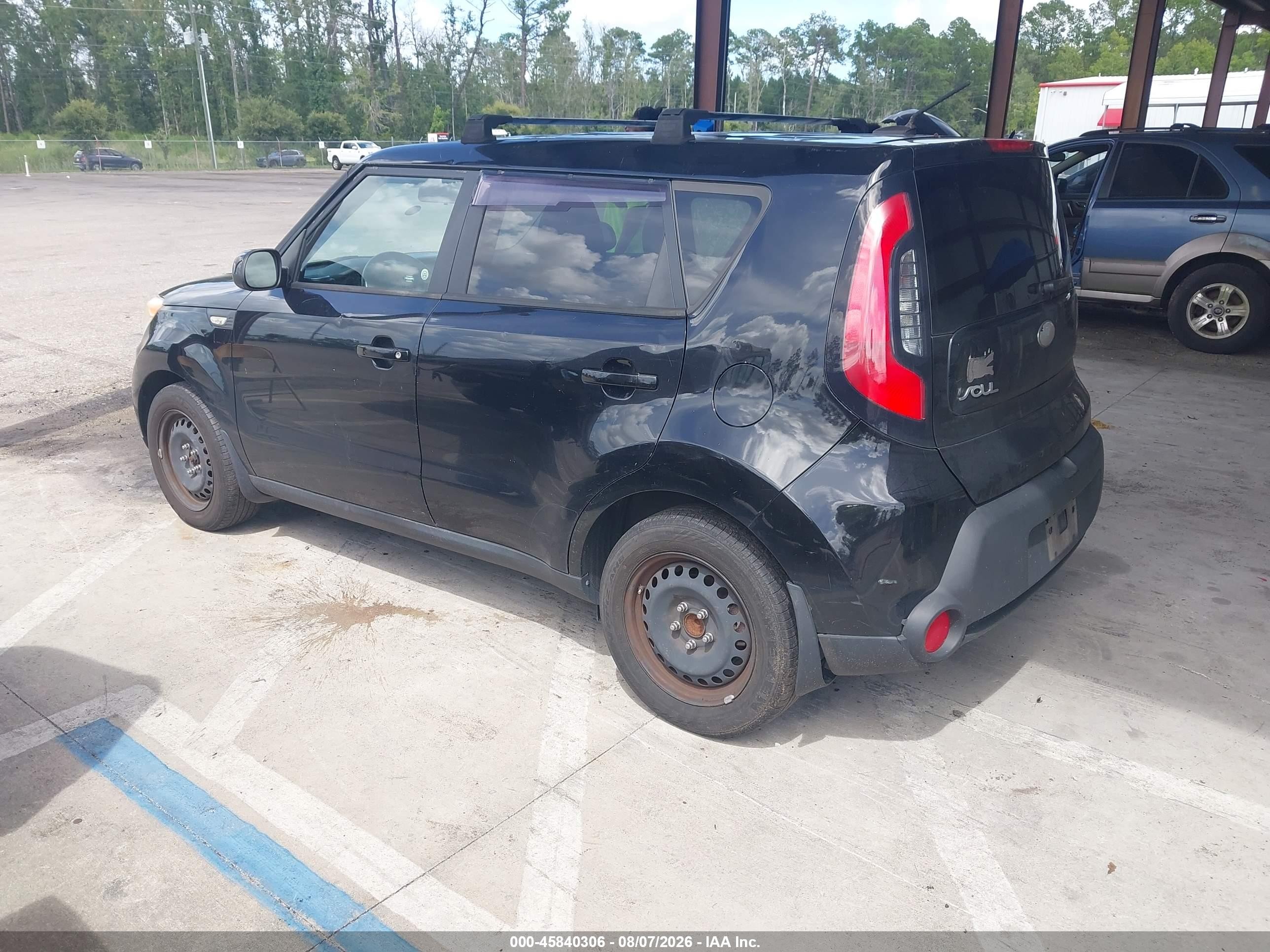 2014 Kia Soul   Black vin: KNDJN2A24E7055499