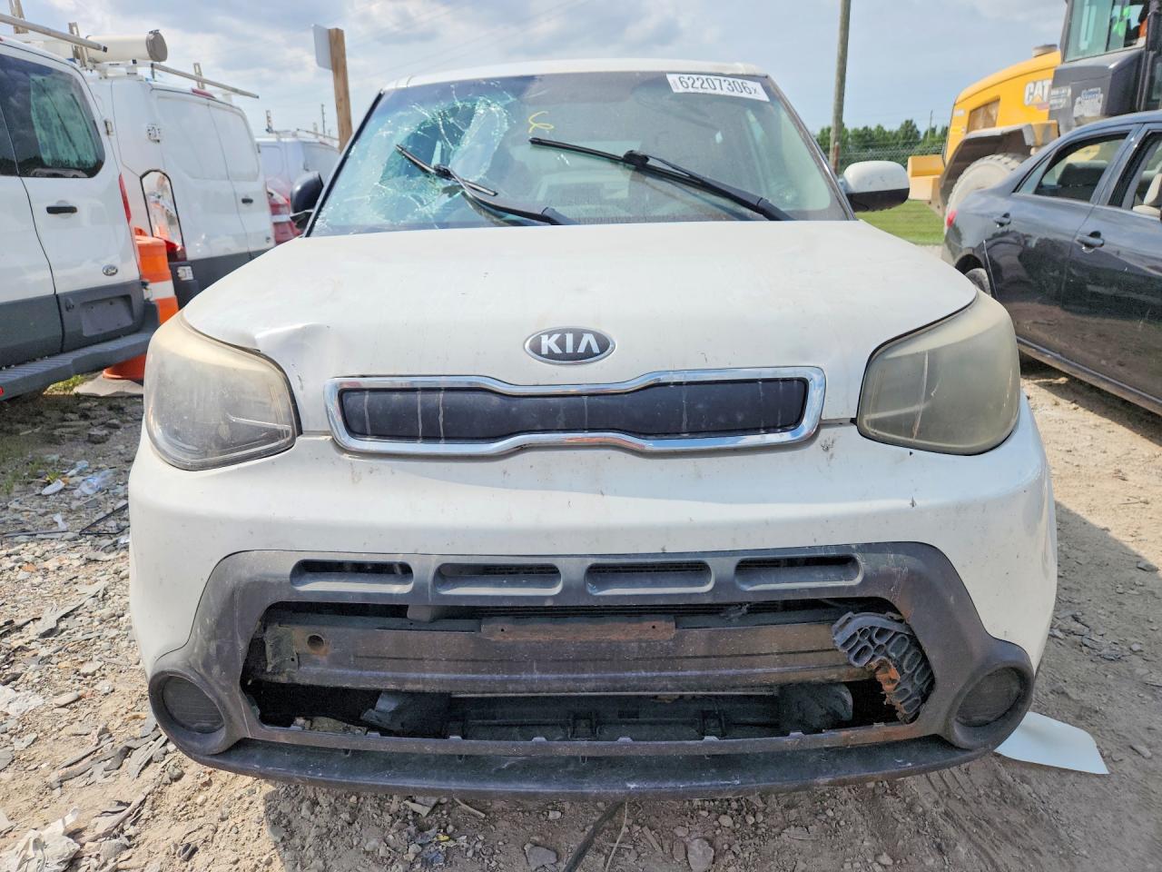 2014 Kia Soul Base White vin: KNDJN2A24E7067541