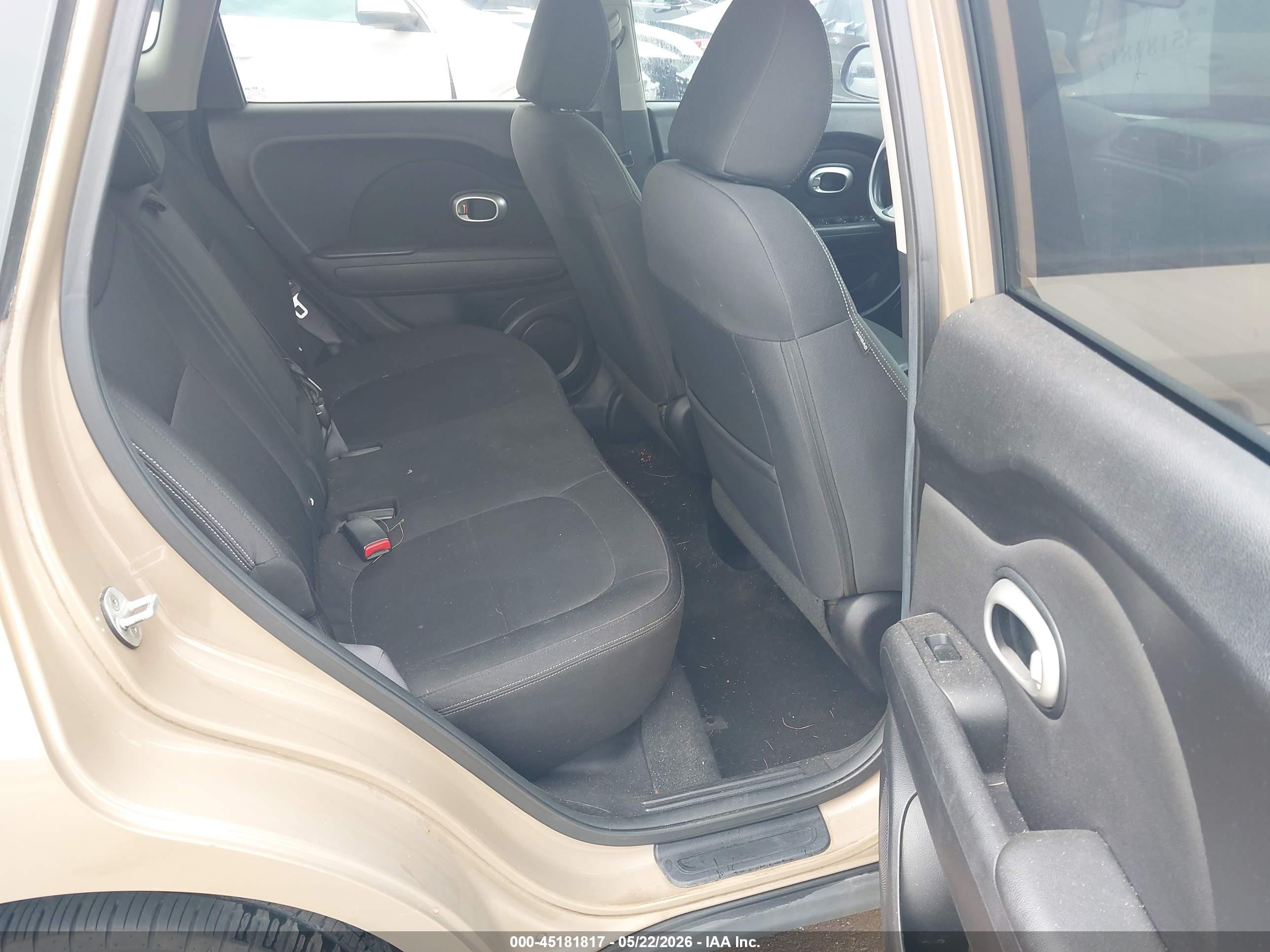2014 Kia Soul Brown vin: KNDJN2A24E7079379