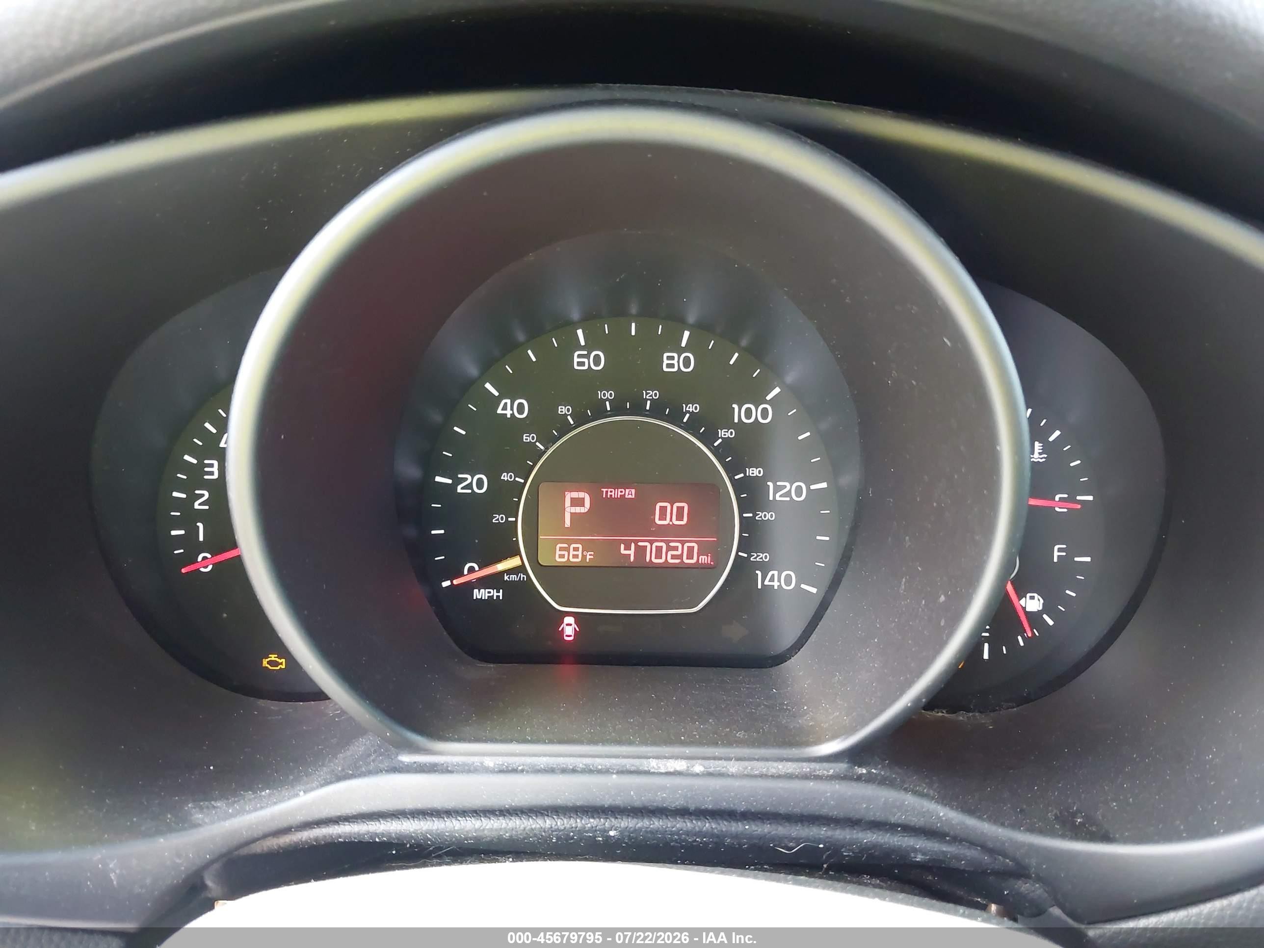 2014 Kia Soul   Серый vin: KNDJN2A24E7092620