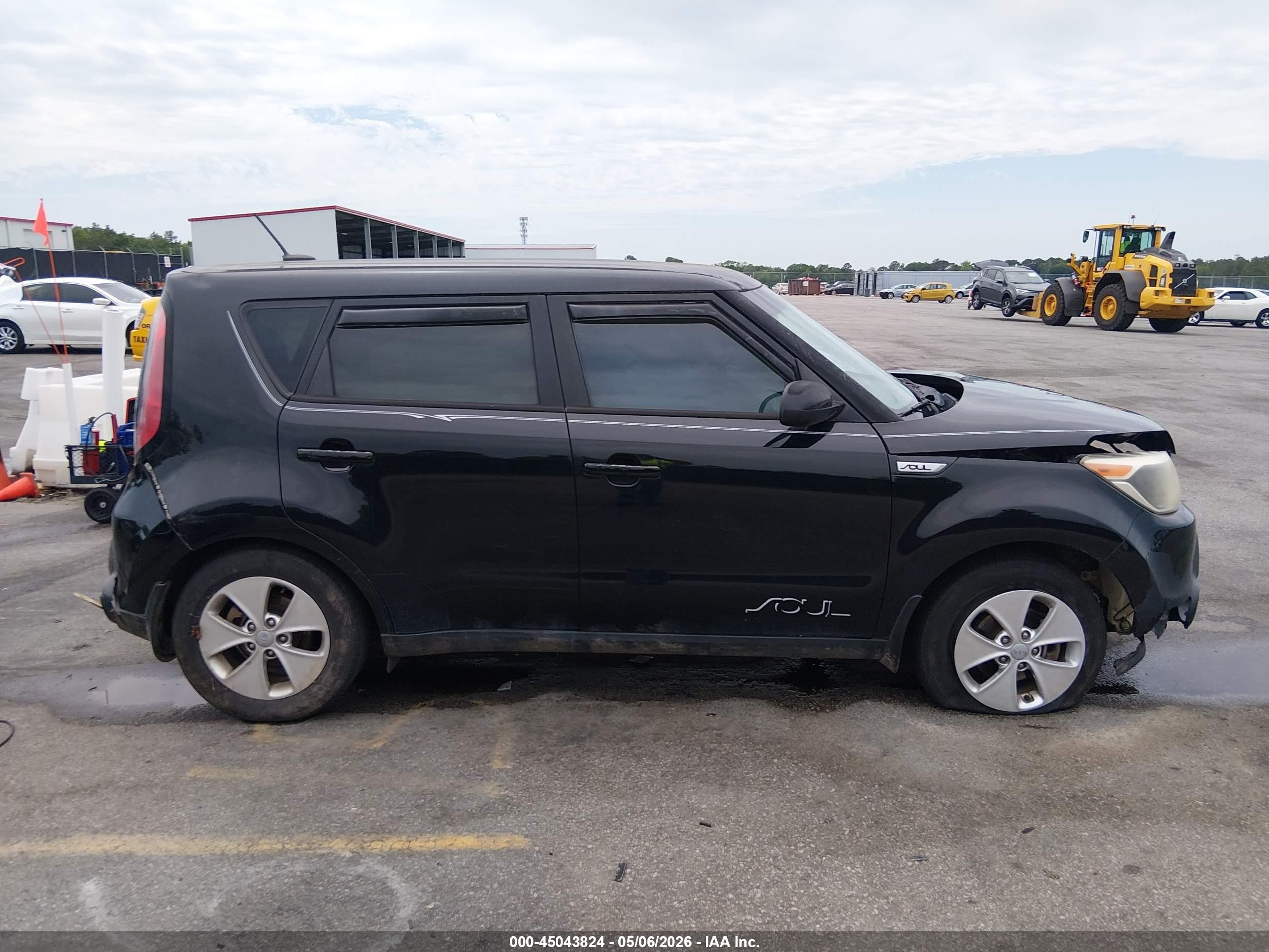 2015 Kia Soul   Black vin: KNDJN2A24F7115394
