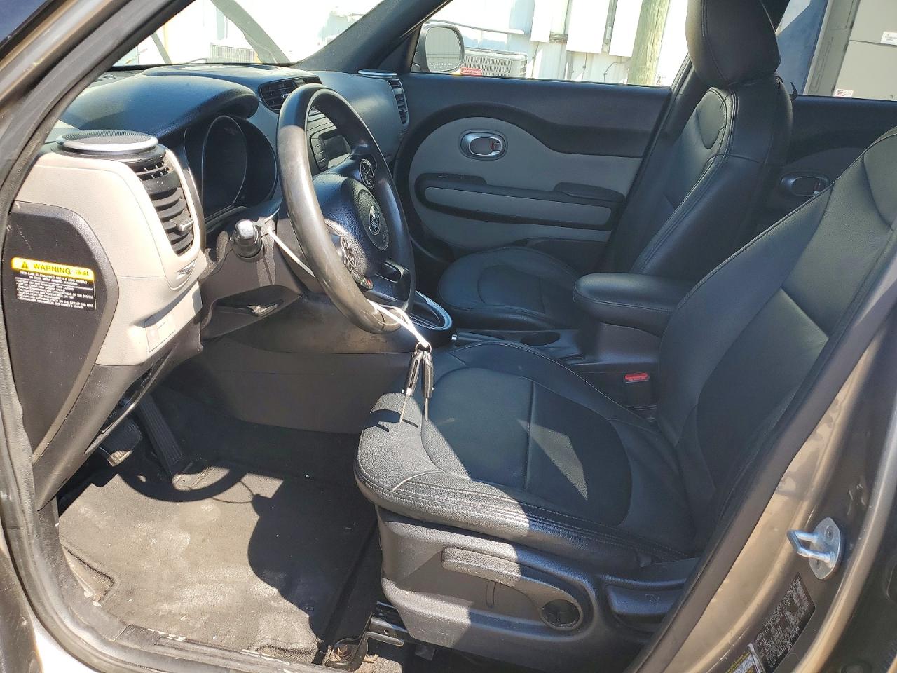 2015 Kia Soul Base Серый vin: KNDJN2A24F7140148
