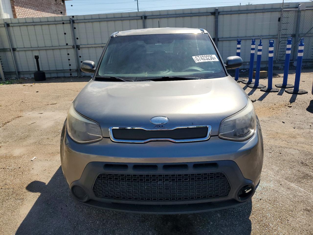 2015 Kia Soul Base Серый vin: KNDJN2A24F7140148