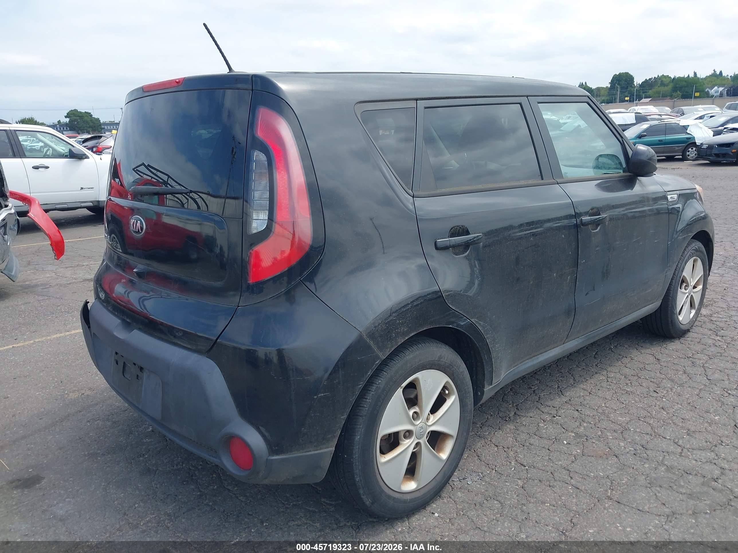 2015 Kia Soul   Black vin: KNDJN2A24F7151246