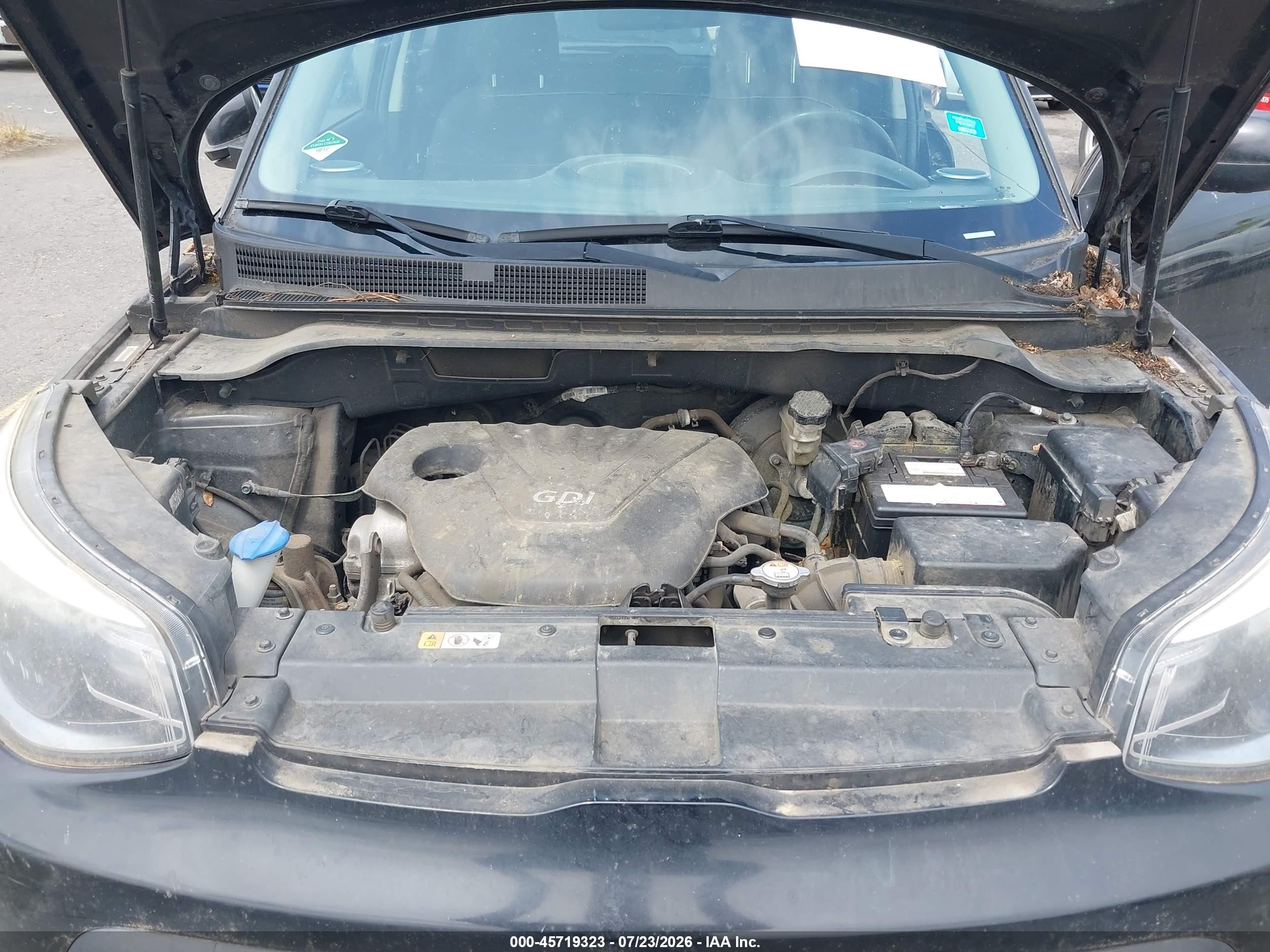 2015 Kia Soul   Black vin: KNDJN2A24F7151246