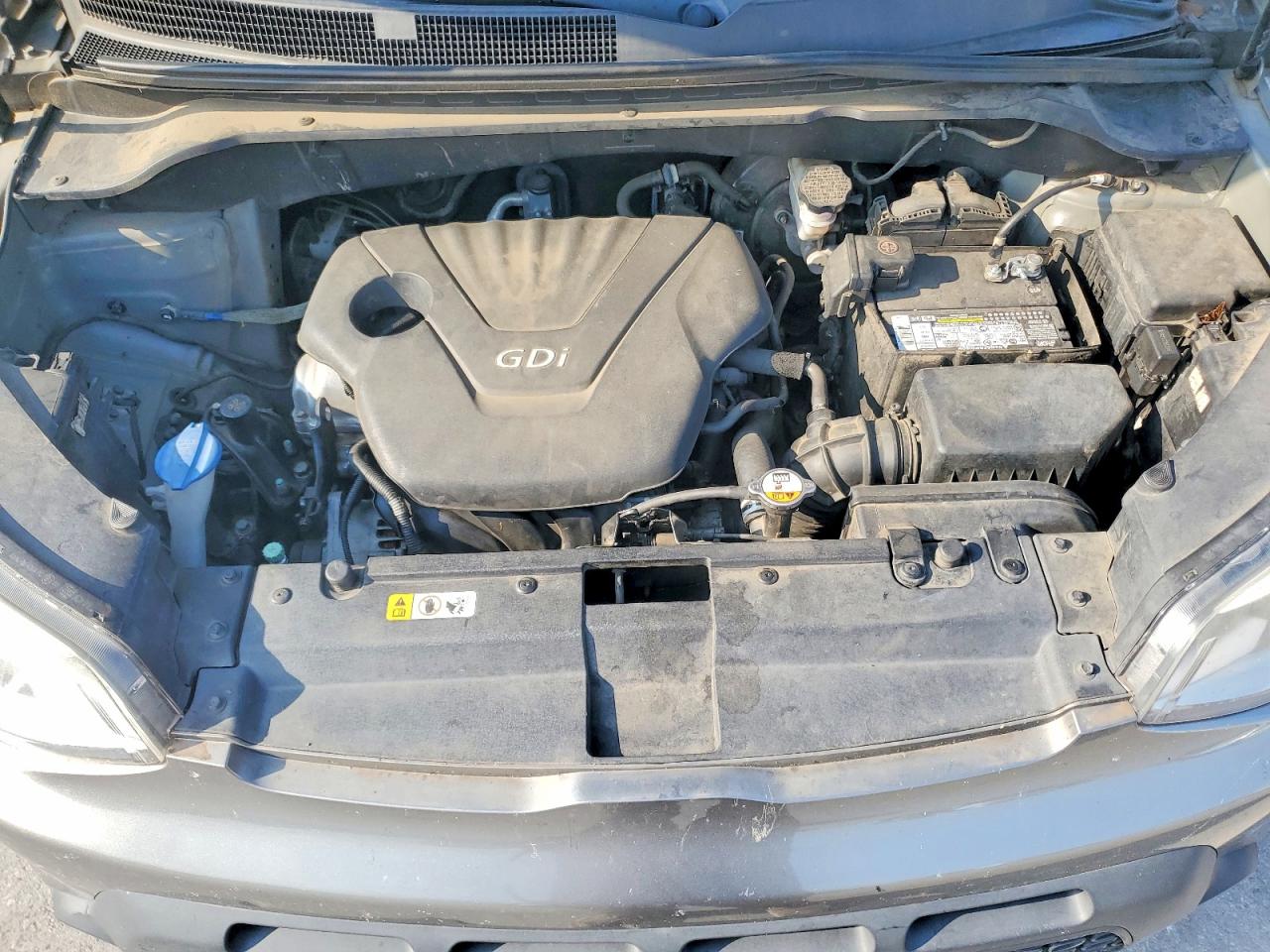 2015 Kia Soul Base Серый vin: KNDJN2A24F7167849