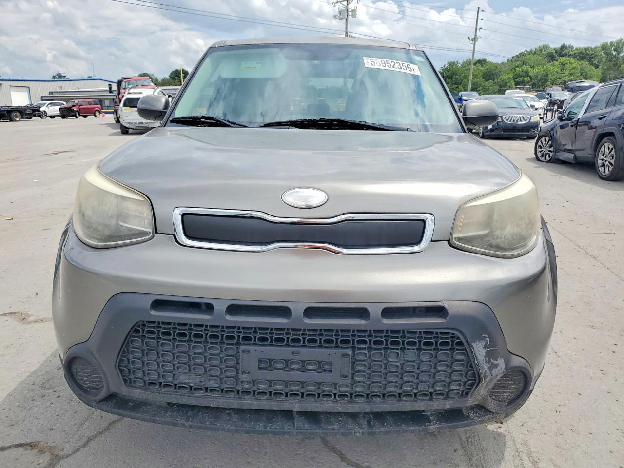 2015 Kia Soul Base Gray vin: KNDJN2A24F7204320