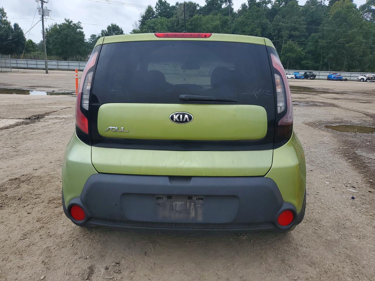 2015 Kia Soul Base Green vin: KNDJN2A24F7752138