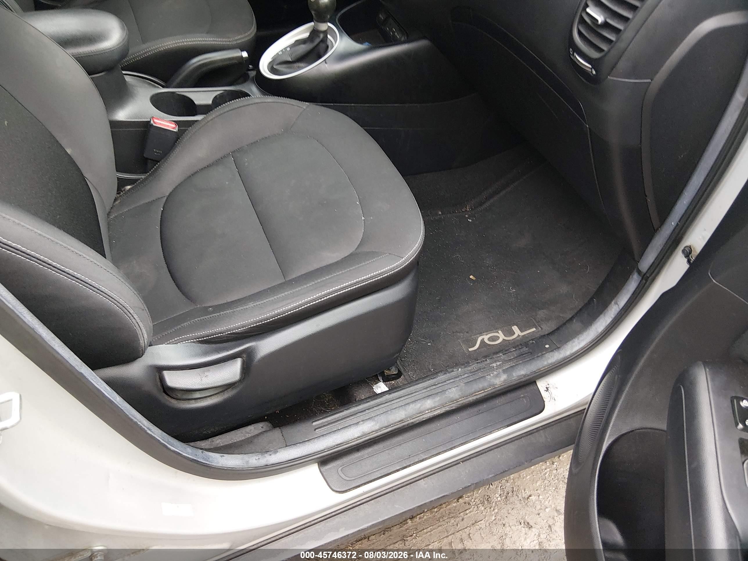 2015 Kia Soul   Gray vin: KNDJN2A24F7784829