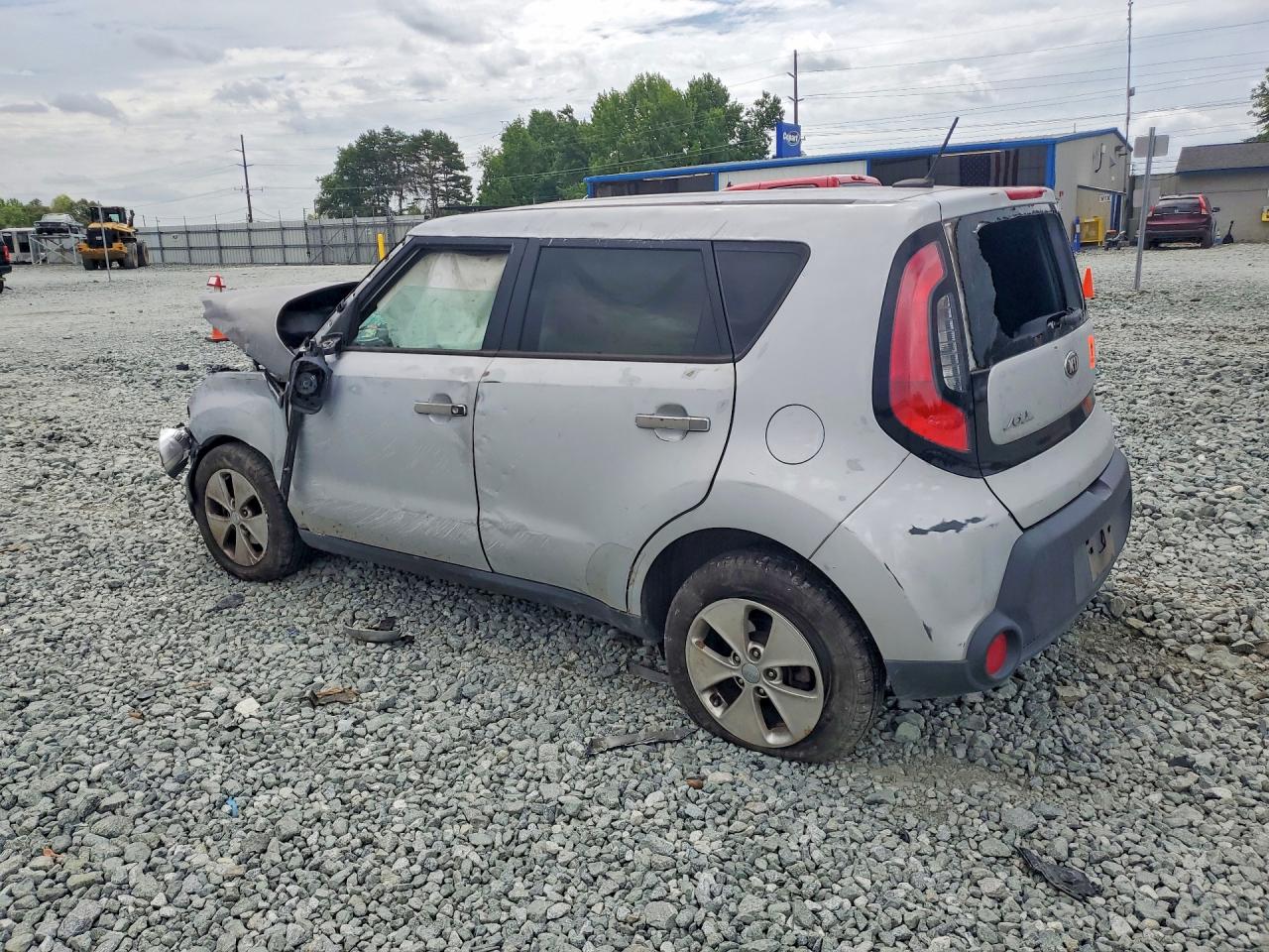 2015 Kia Soul Base Silver vin: KNDJN2A24F7795250