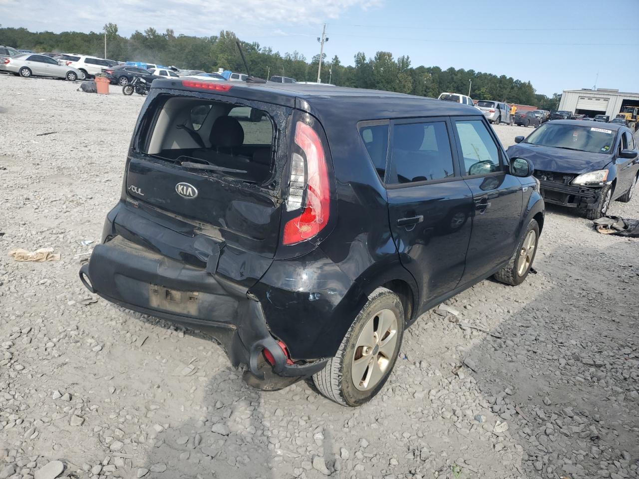 2015 Kia Soul Black vin: KNDJN2A24F7803783