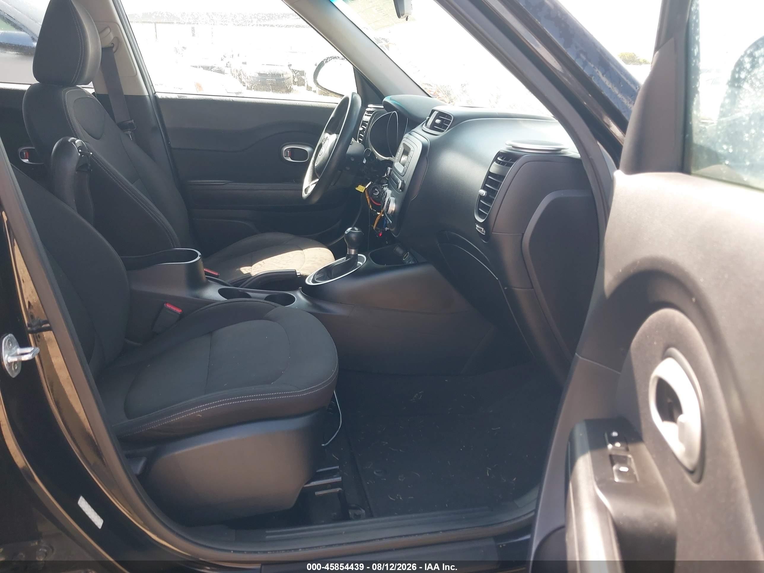 2015 Kia Soul ! Черный vin: KNDJN2A24F7814976