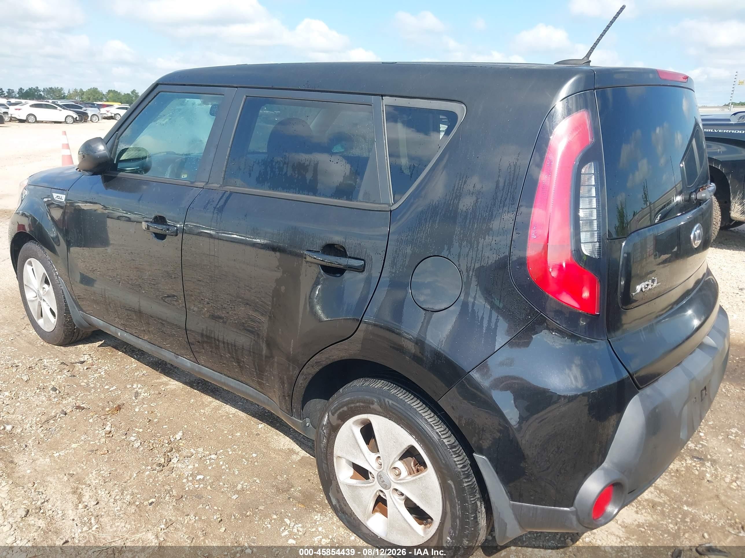 2015 Kia Soul ! Черный vin: KNDJN2A24F7814976