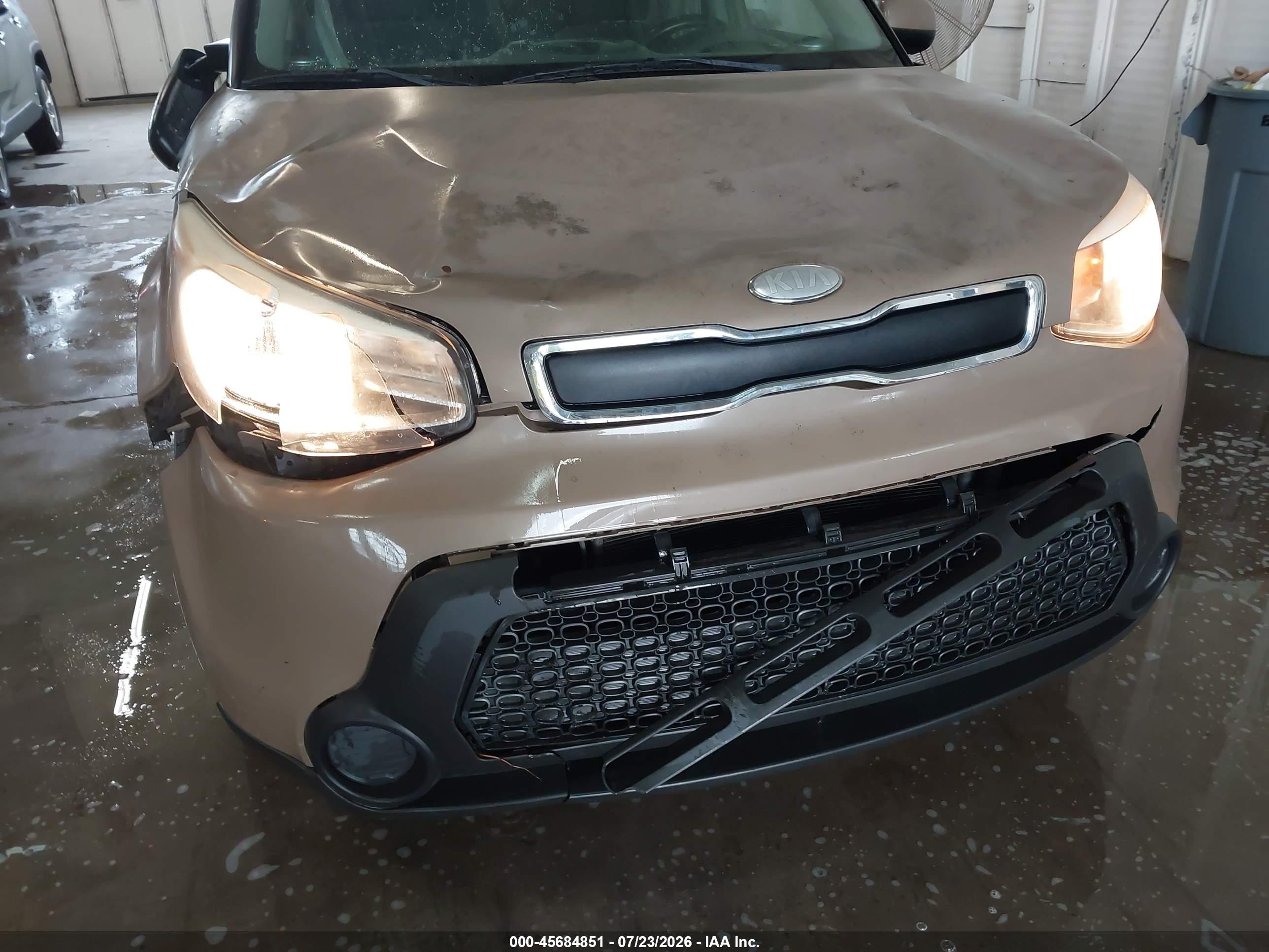 2014 Kia Soul   Beige vin: KNDJN2A25E7039487