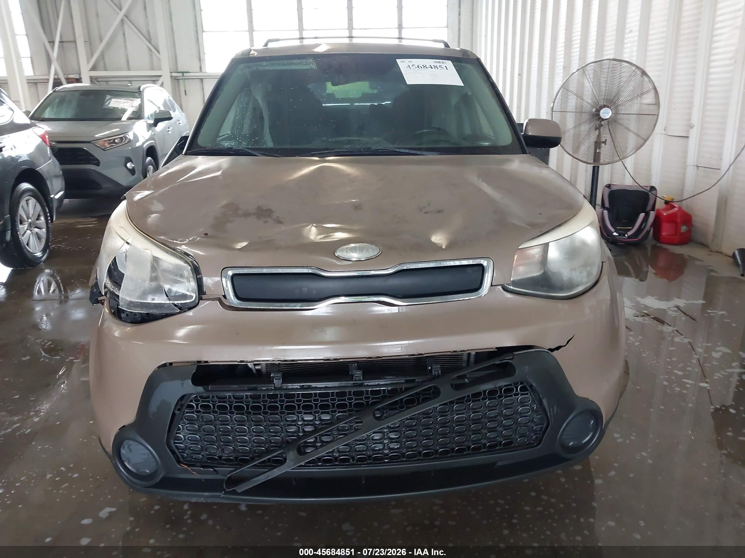 2014 Kia Soul   Beige vin: KNDJN2A25E7039487