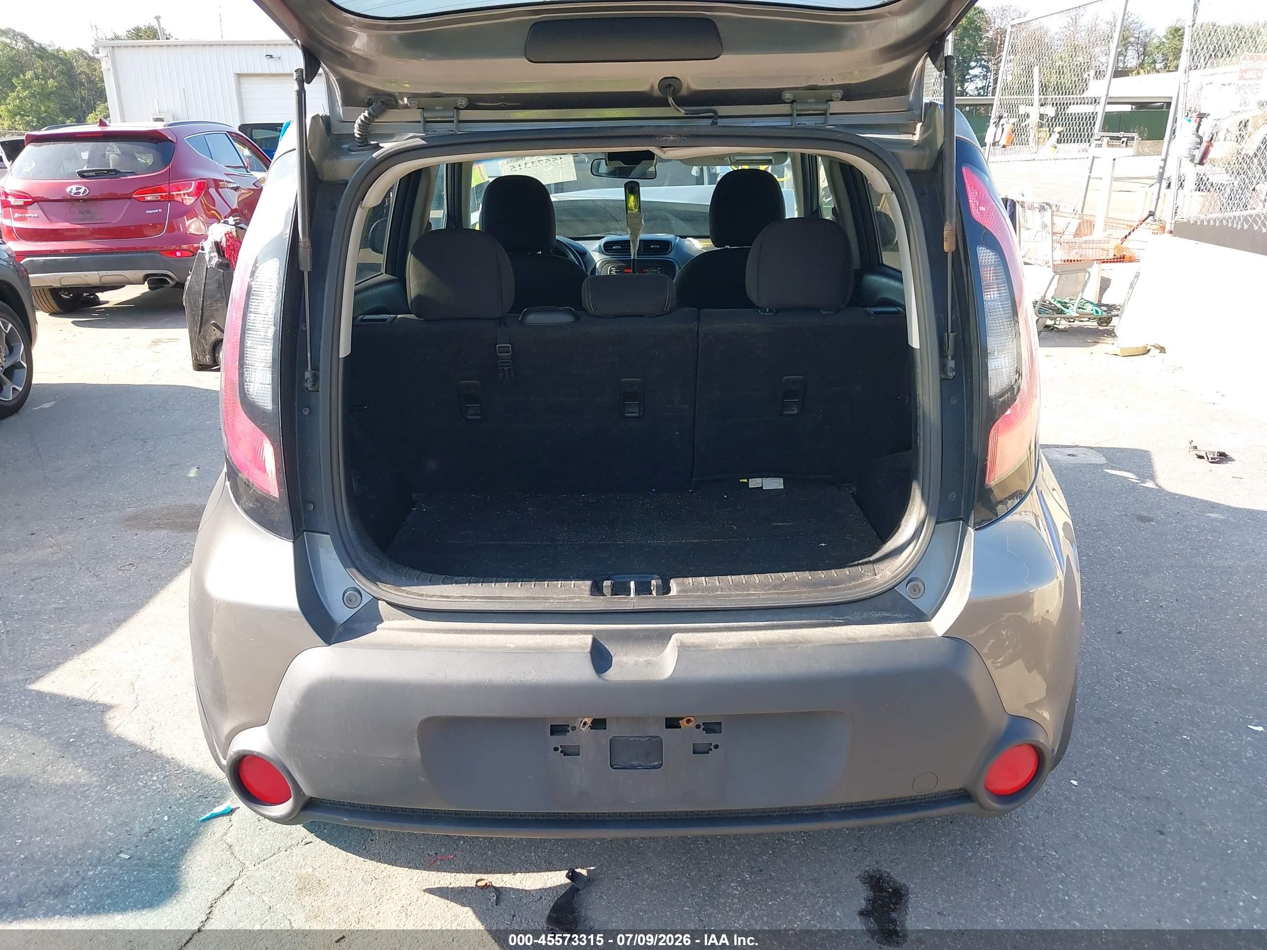 2014 Kia Soul   Gray vin: KNDJN2A25E7064454
