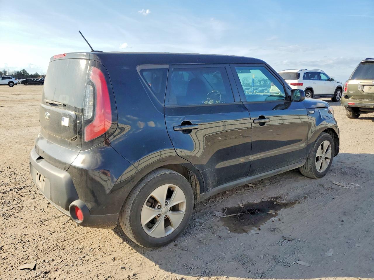 2014 Kia Soul Base Черный vin: KNDJN2A25E7068181