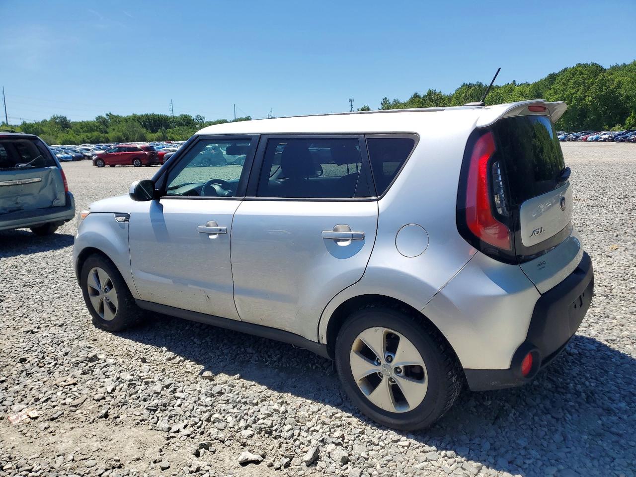 2014 Kia Soul Base Серебряный vin: KNDJN2A25E7700726