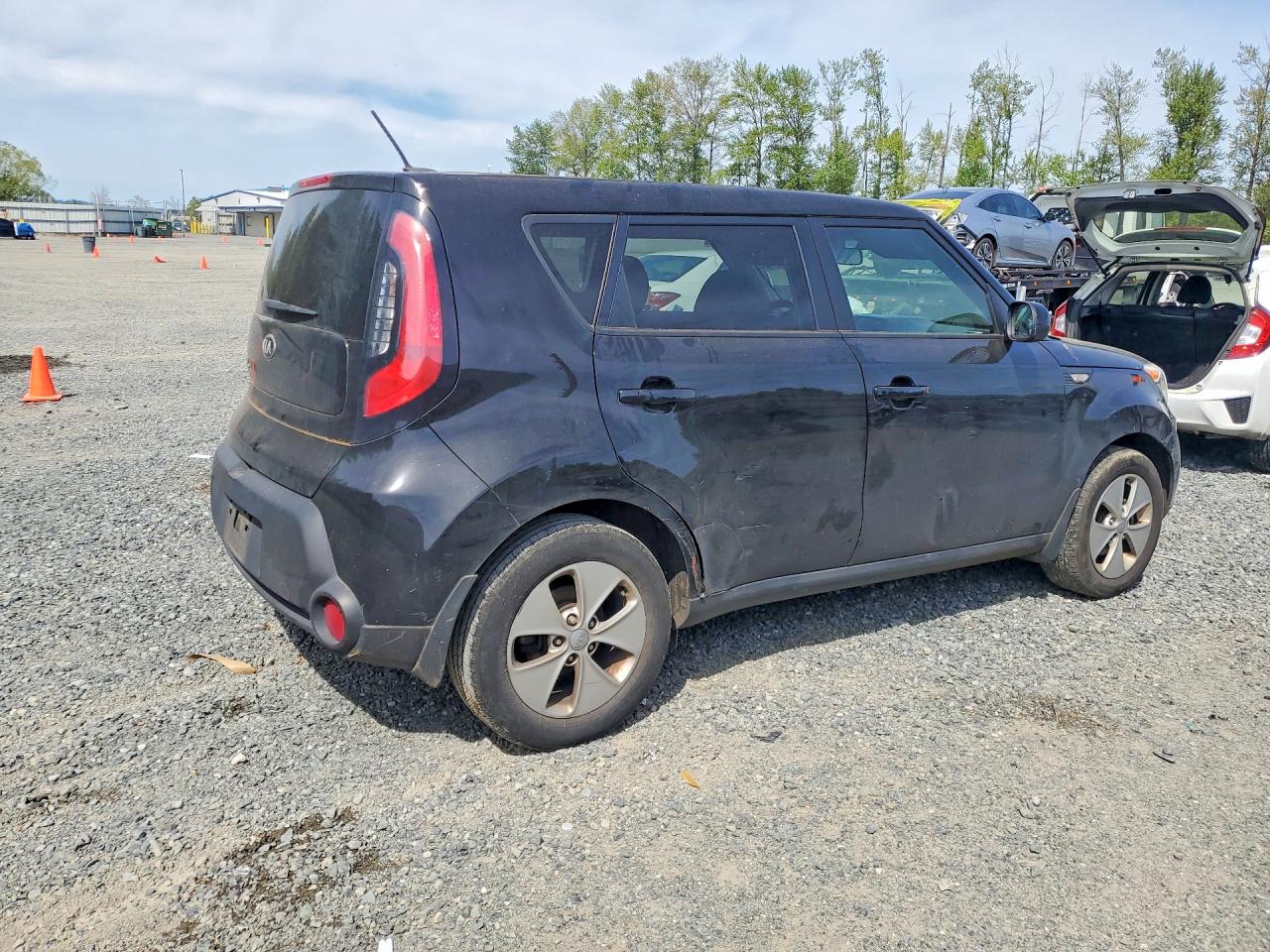 2014 Kia Soul Base Black vin: KNDJN2A25E7715758