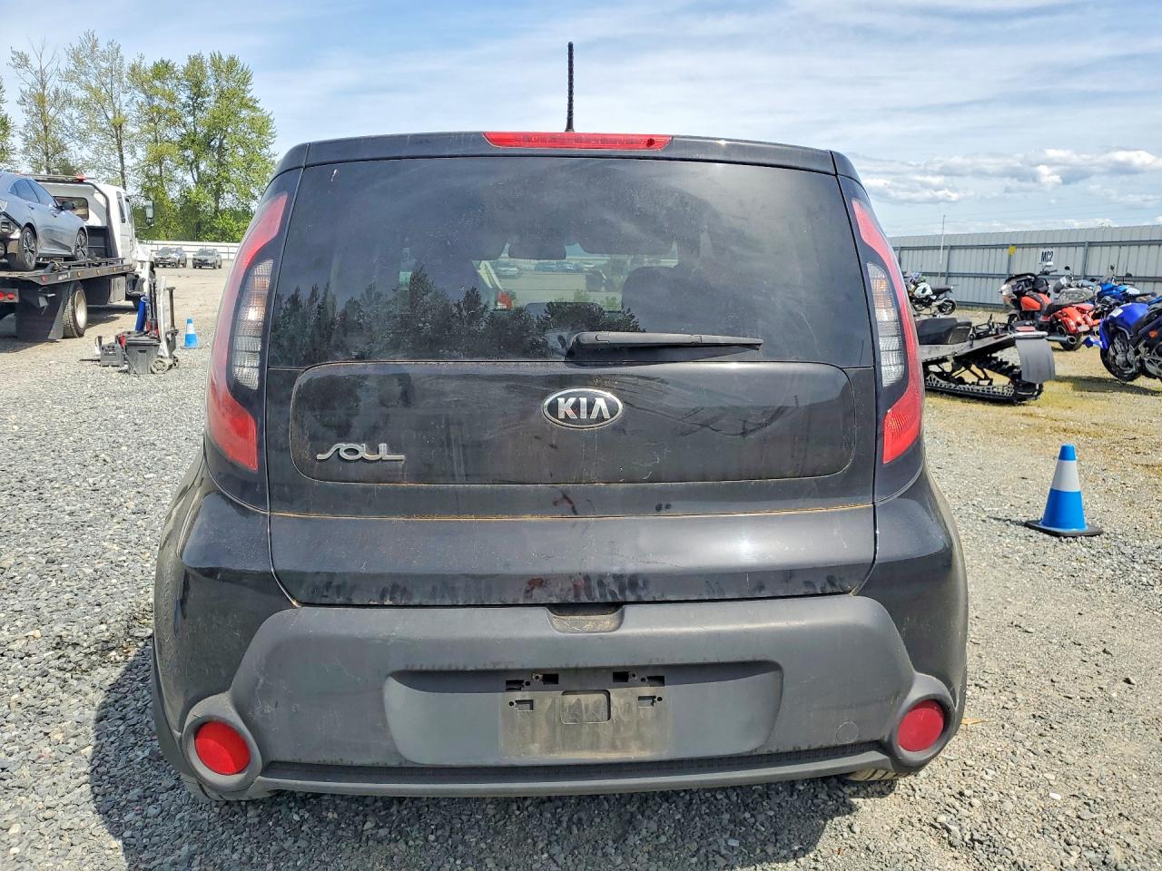 2014 Kia Soul Base Black vin: KNDJN2A25E7715758