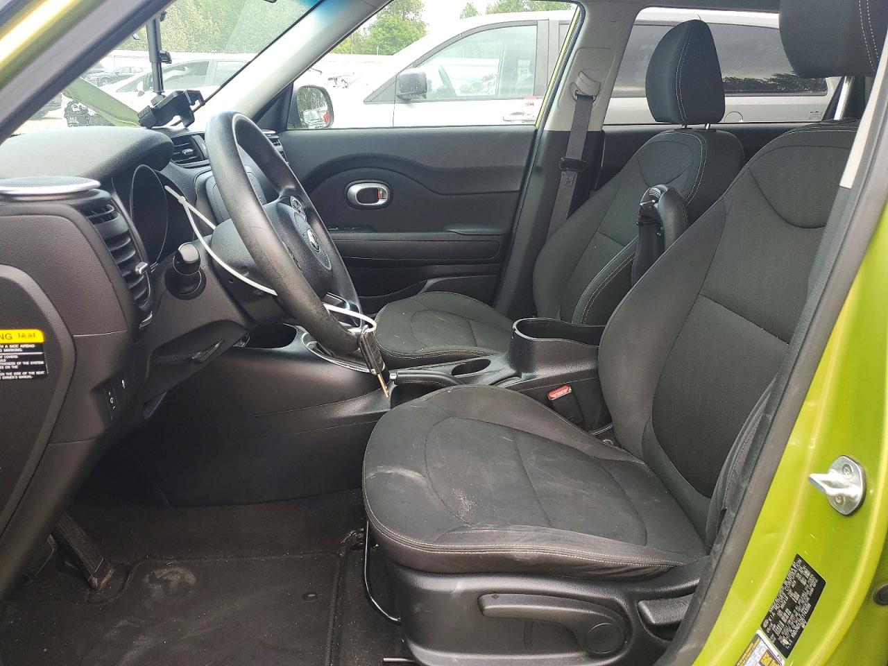 2014 Kia Soul Base Green vin: KNDJN2A25E7743396