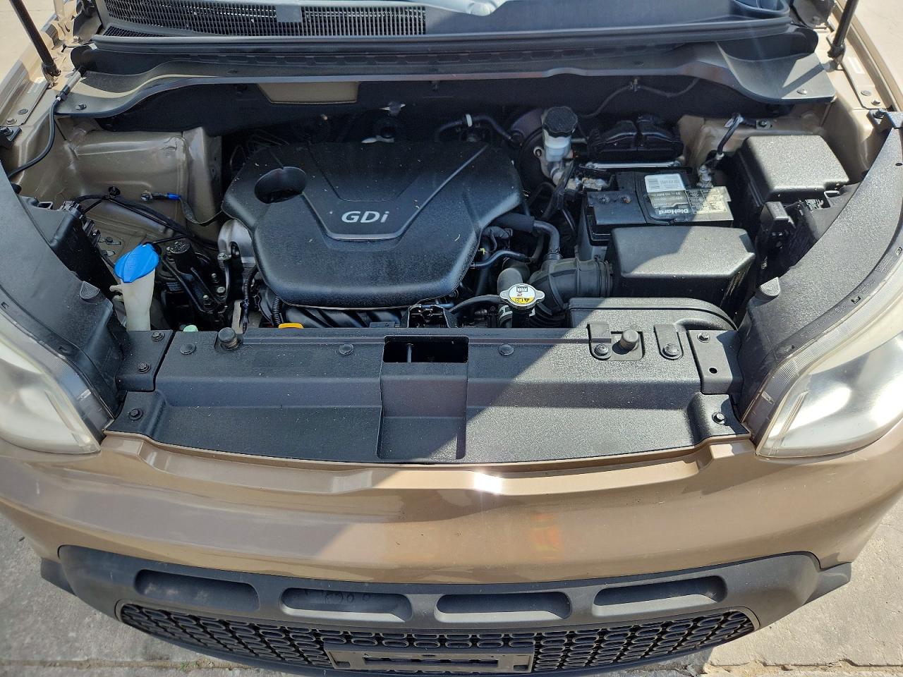 2015 Kia Soul Base Коричневый vin: KNDJN2A25F7152504