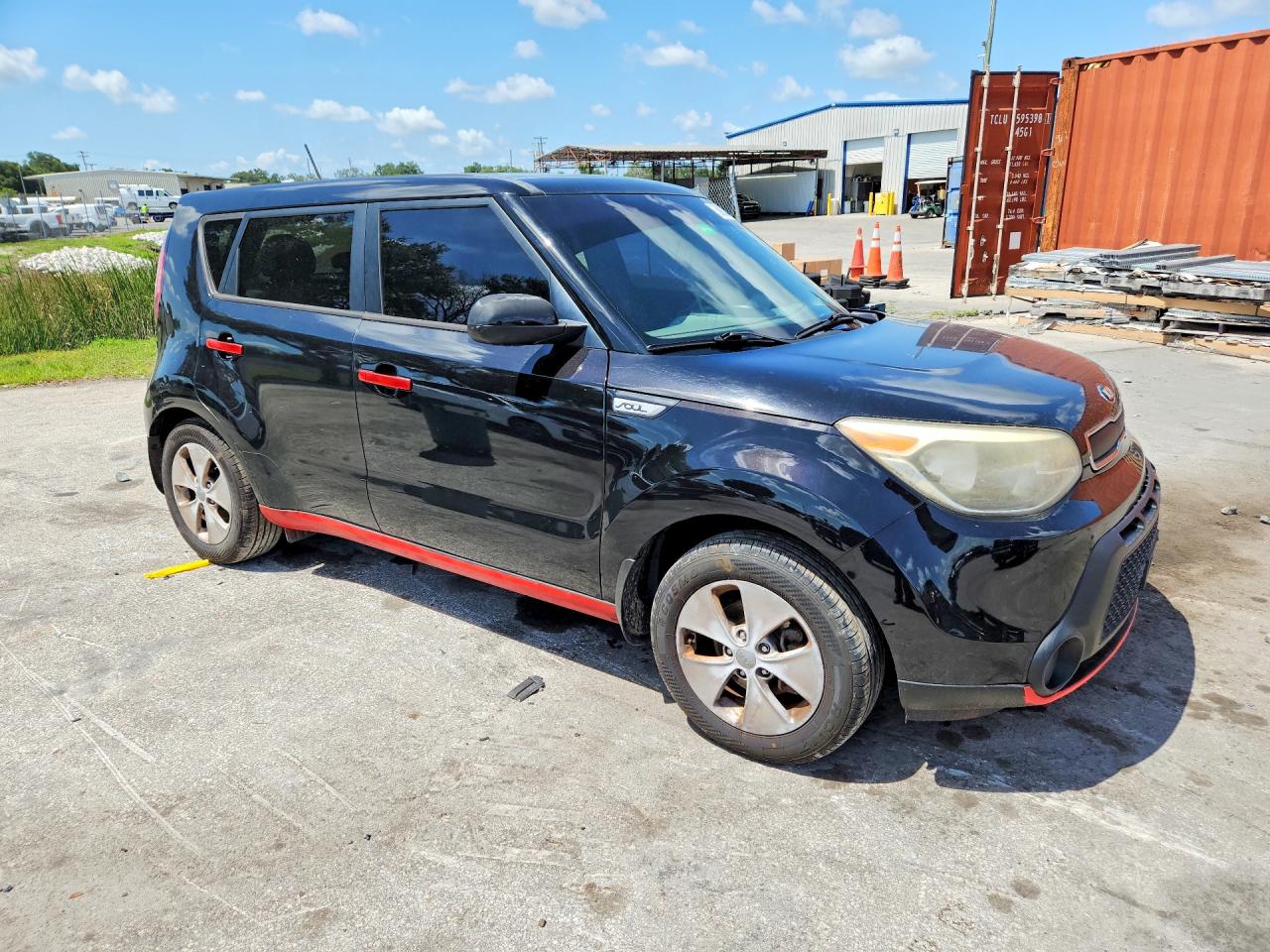 2015 Kia Soul Base Black vin: KNDJN2A25F7158285
