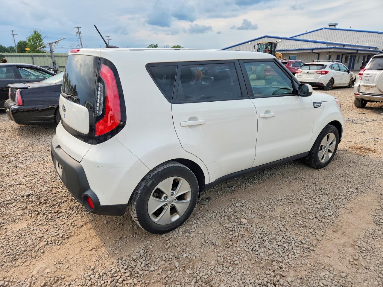 2015 Kia Soul Base White vin: KNDJN2A25F7161509