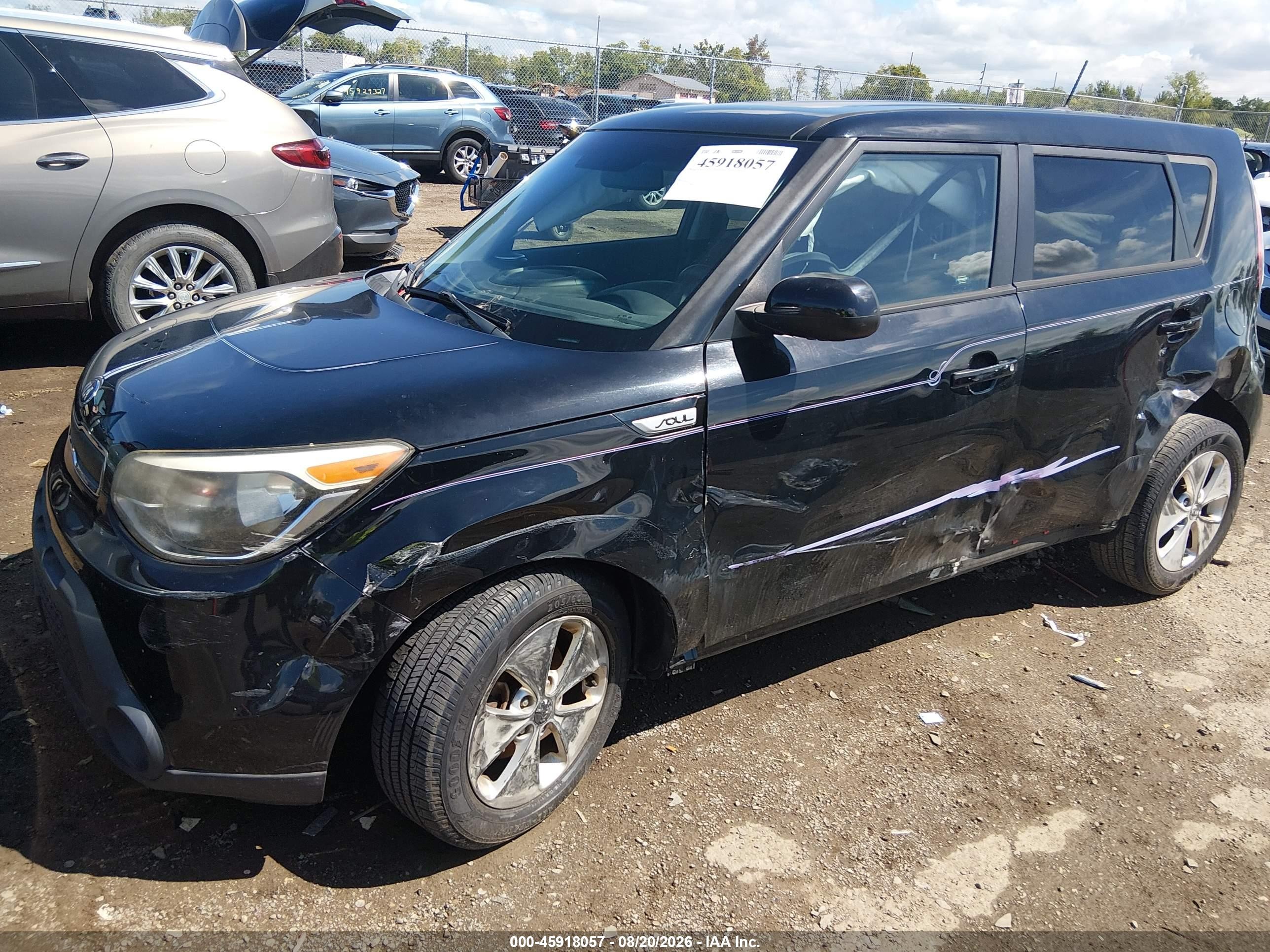 2015 Kia Soul ! Black vin: KNDJN2A25F7193666