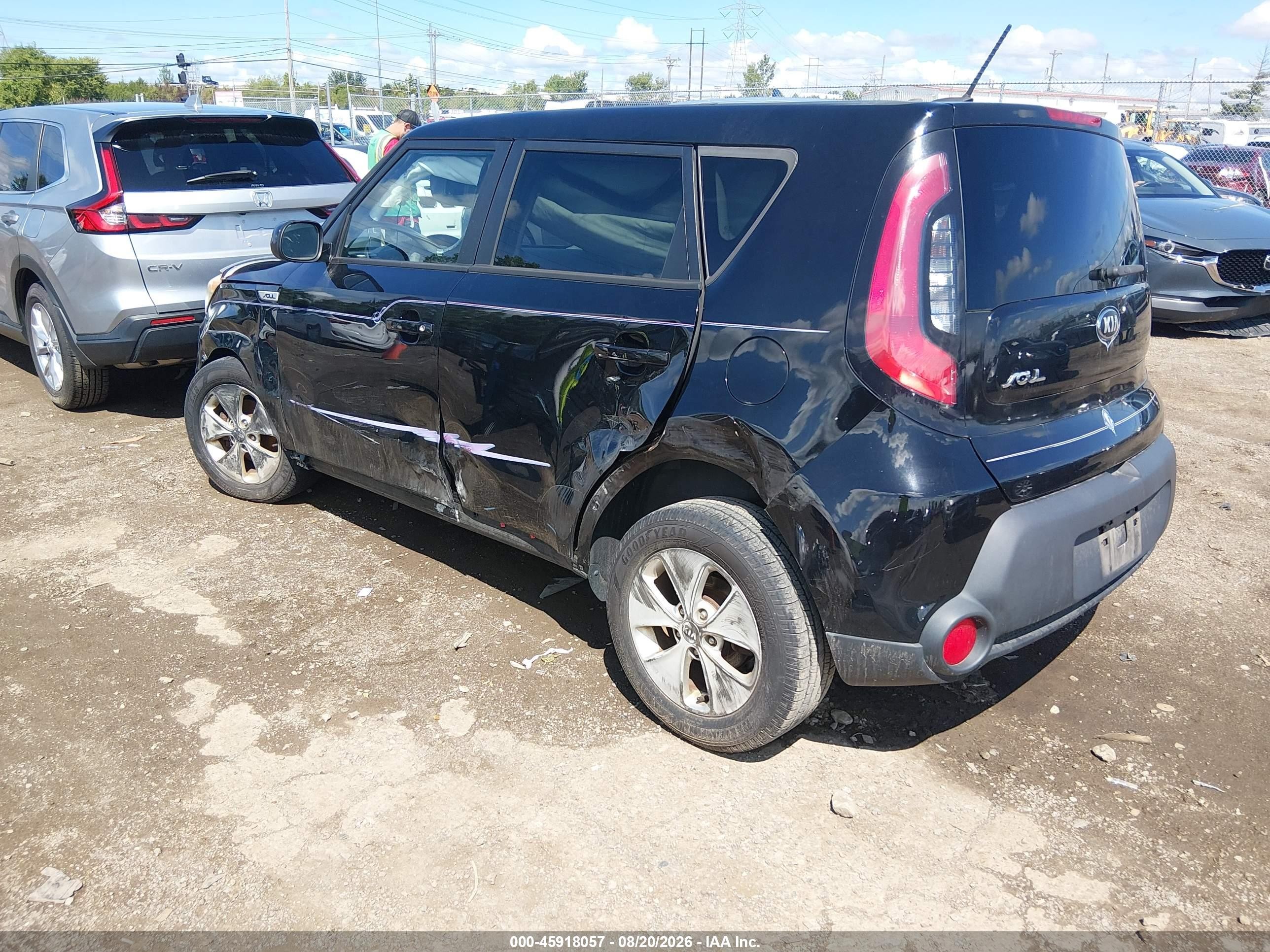 2015 Kia Soul ! Black vin: KNDJN2A25F7193666