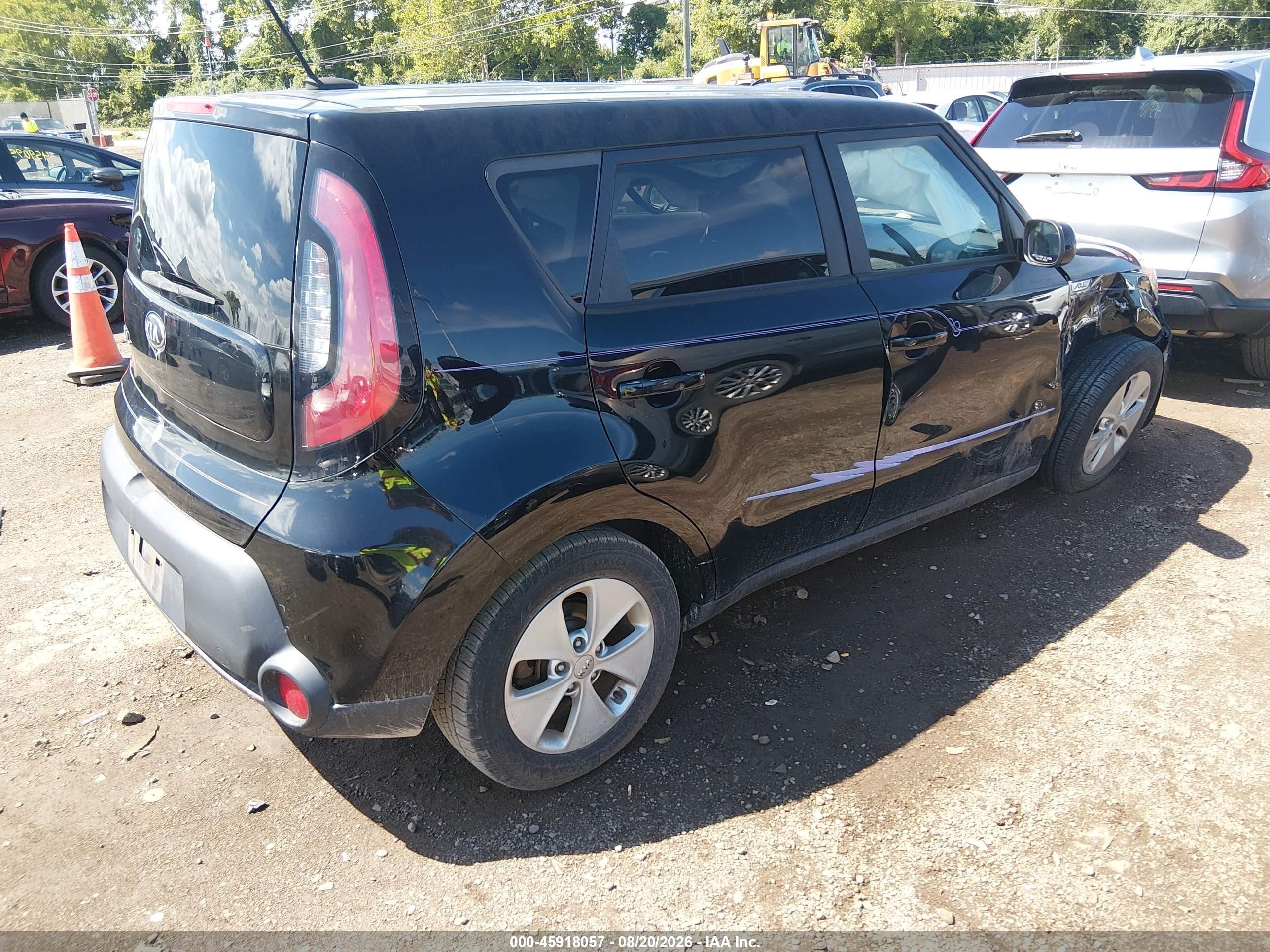 2015 Kia Soul ! Black vin: KNDJN2A25F7193666