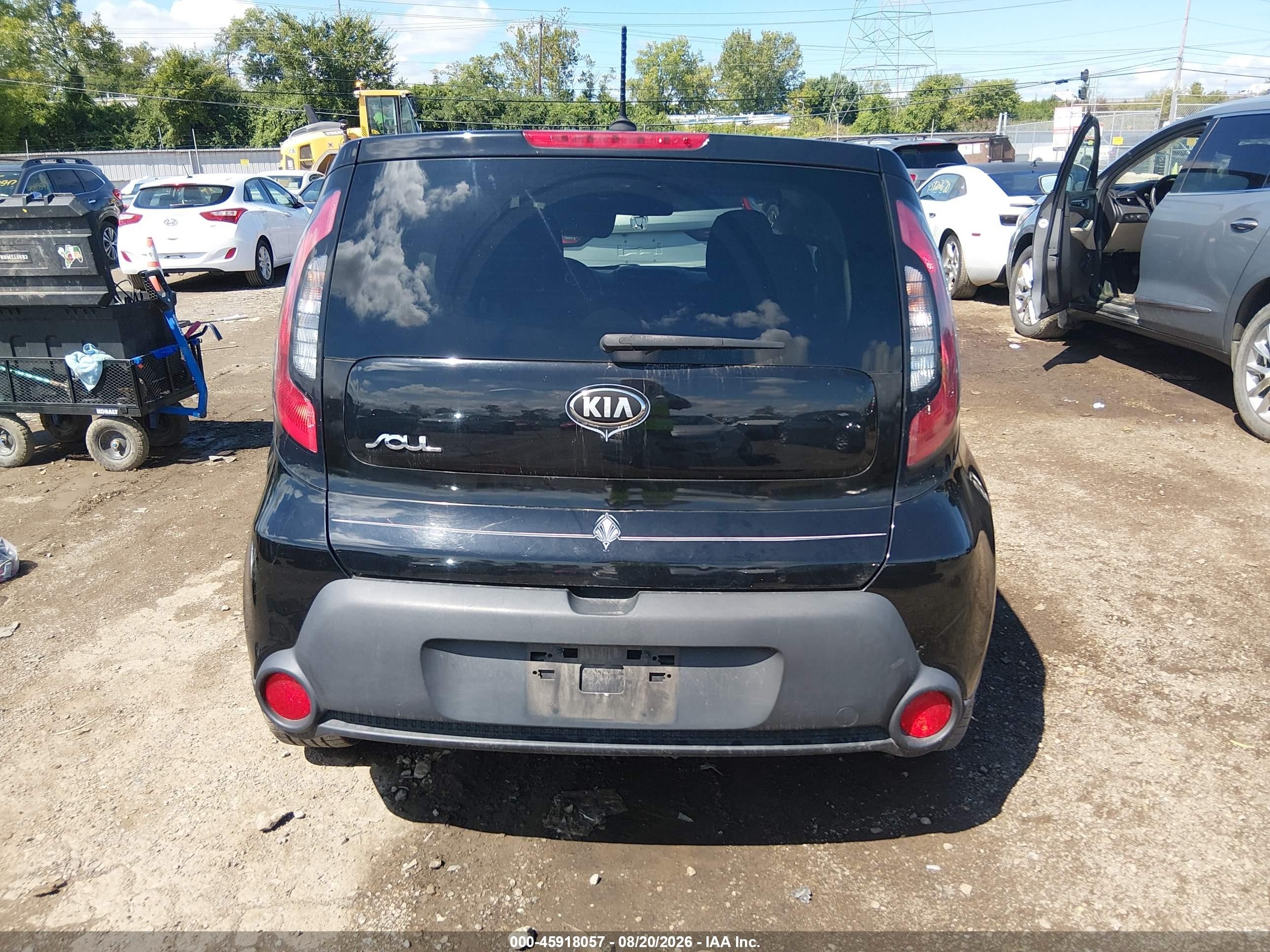 2015 Kia Soul ! Black vin: KNDJN2A25F7193666