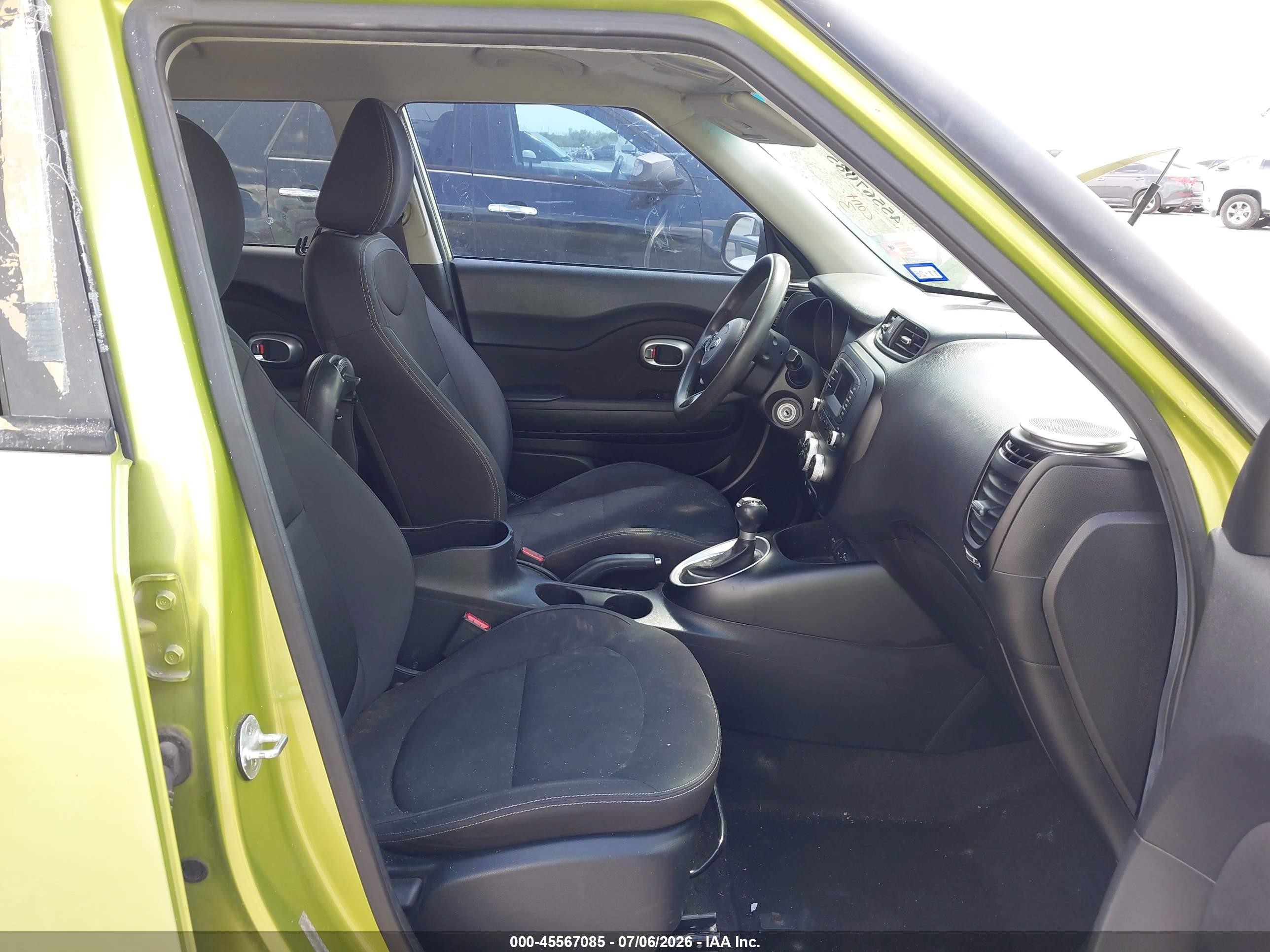 2015 Kia Soul   Green vin: KNDJN2A25F7775217