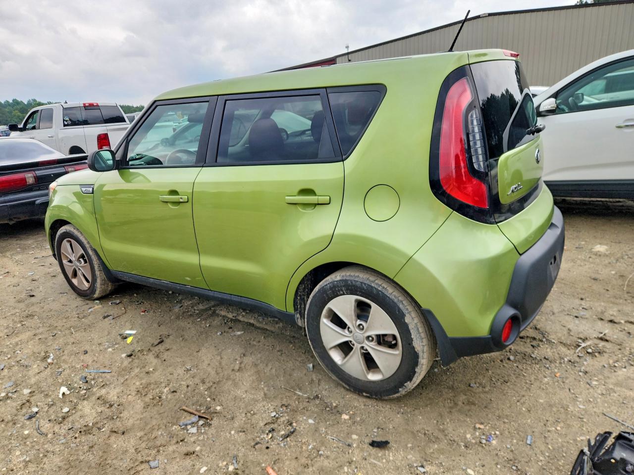 2015 Kia Soul Base Green vin: KNDJN2A25F7790929
