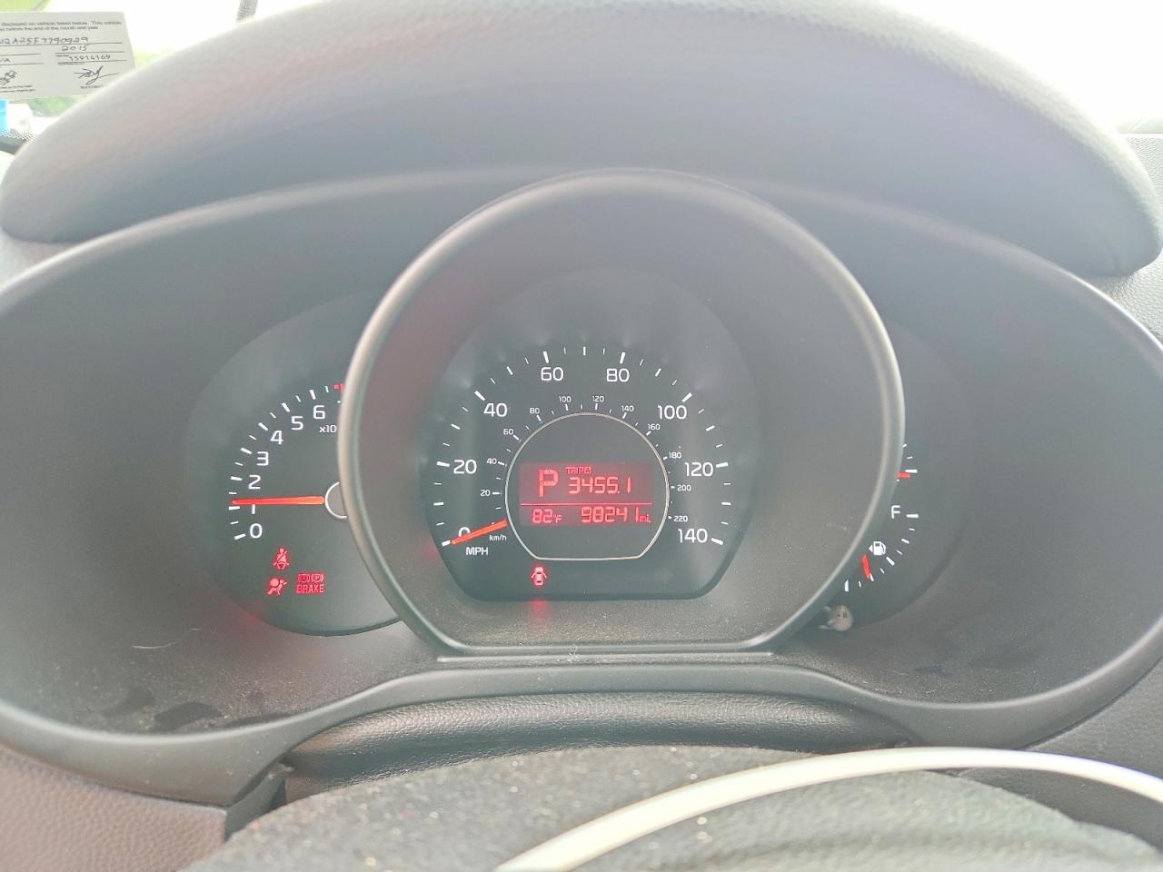 2015 Kia Soul Base Green vin: KNDJN2A25F7790929