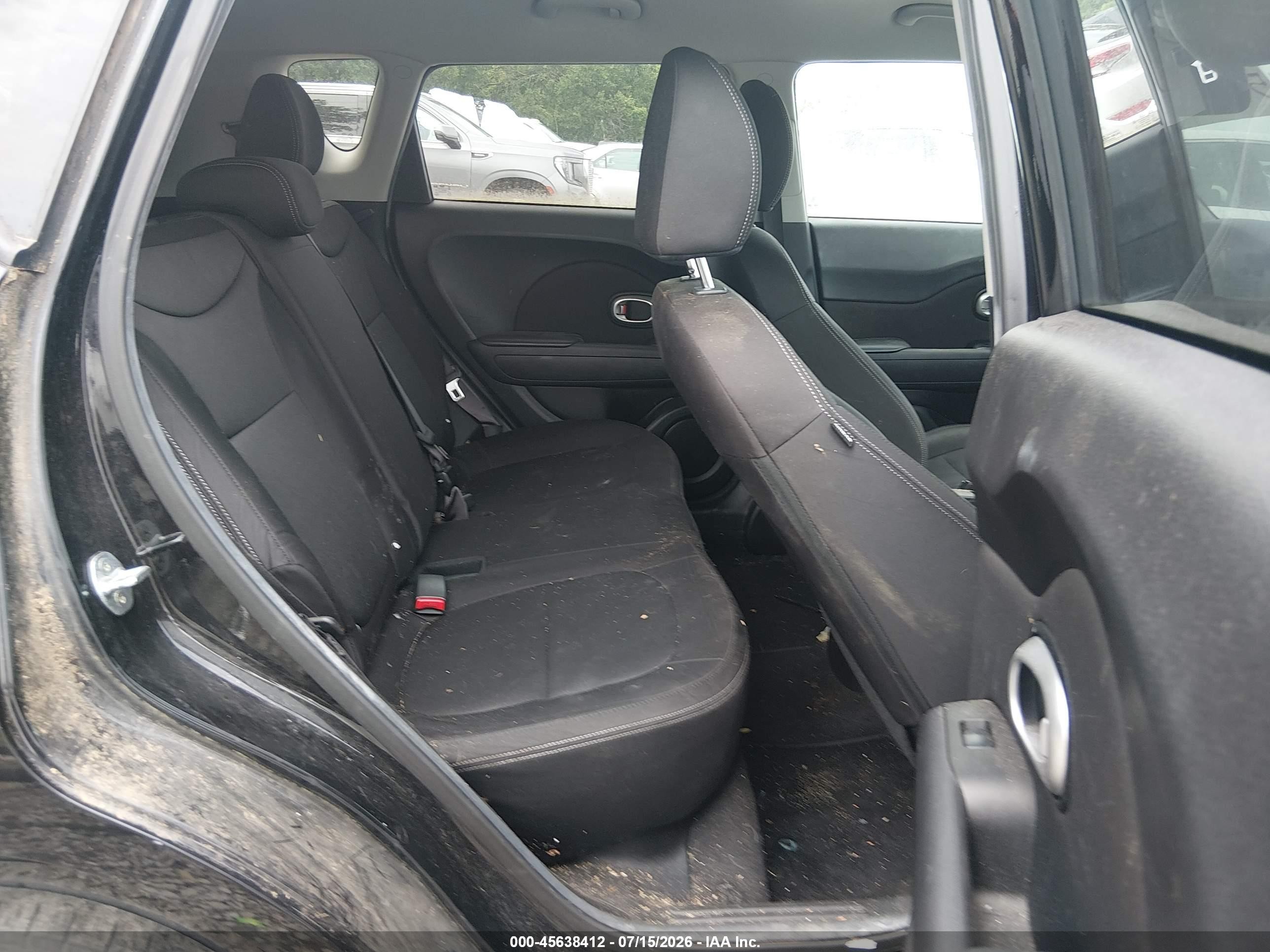 2015 Kia Soul   Black vin: KNDJN2A25F7811519