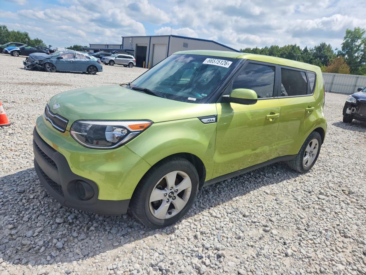 2018 Kia Soul Base Green vin: KNDJN2A25J7907479