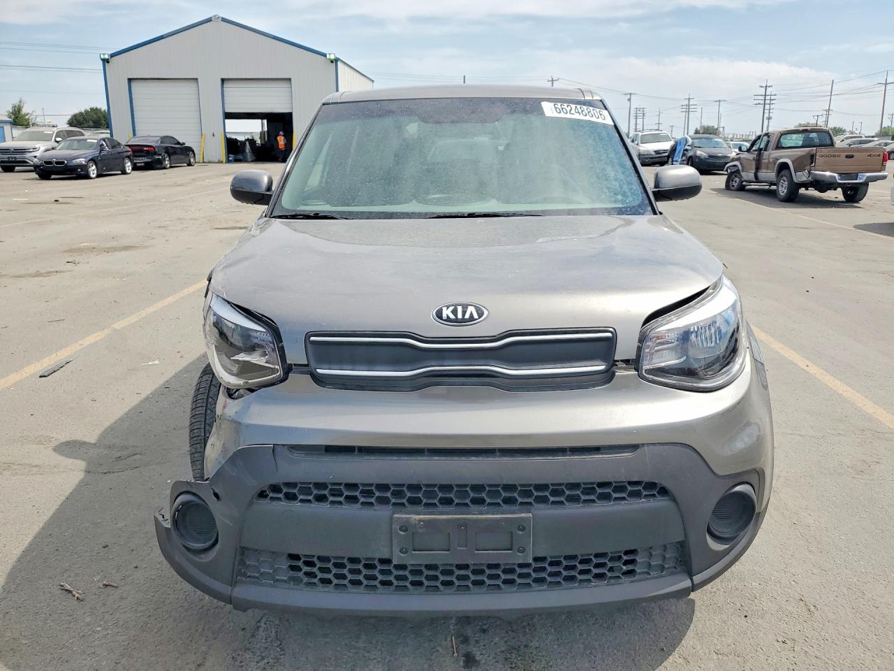 2019 Kia Soul Base Gray vin: KNDJN2A25K7661938