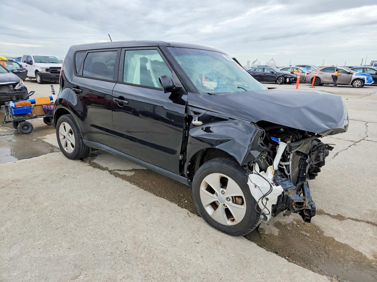 2014 Kia Soul Base Black vin: KNDJN2A26E7106260