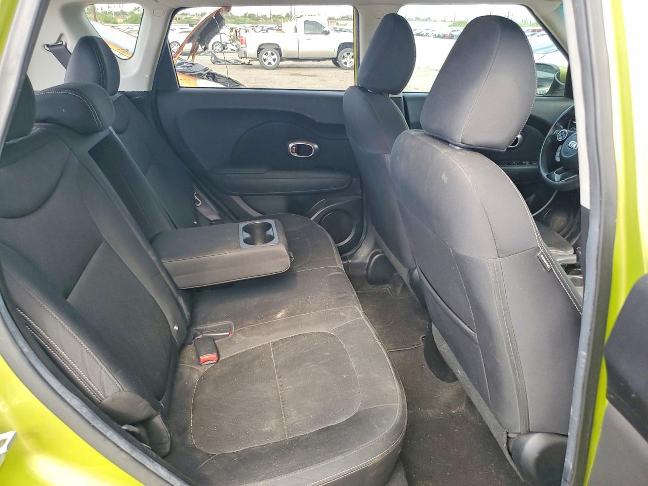2014 Kia Soul Base Green vin: KNDJN2A26E7719690