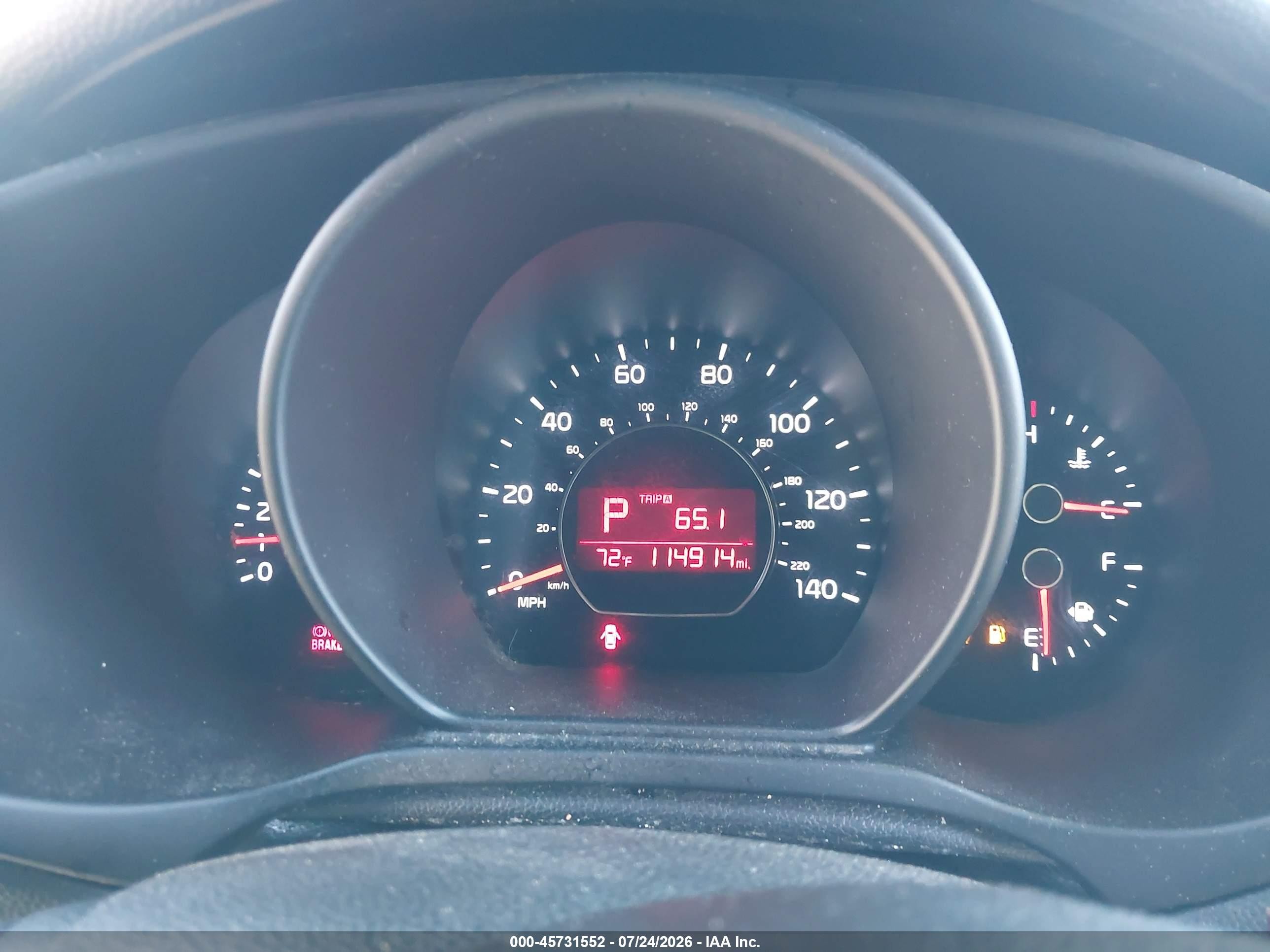 2014 Kia Soul   Зеленый vin: KNDJN2A26E7720001