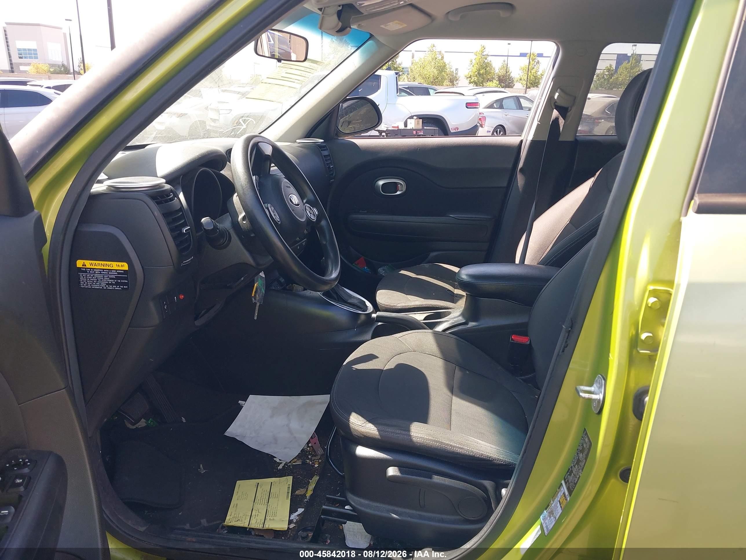 2014 Kia Soul   Зеленый vin: KNDJN2A26E7729491