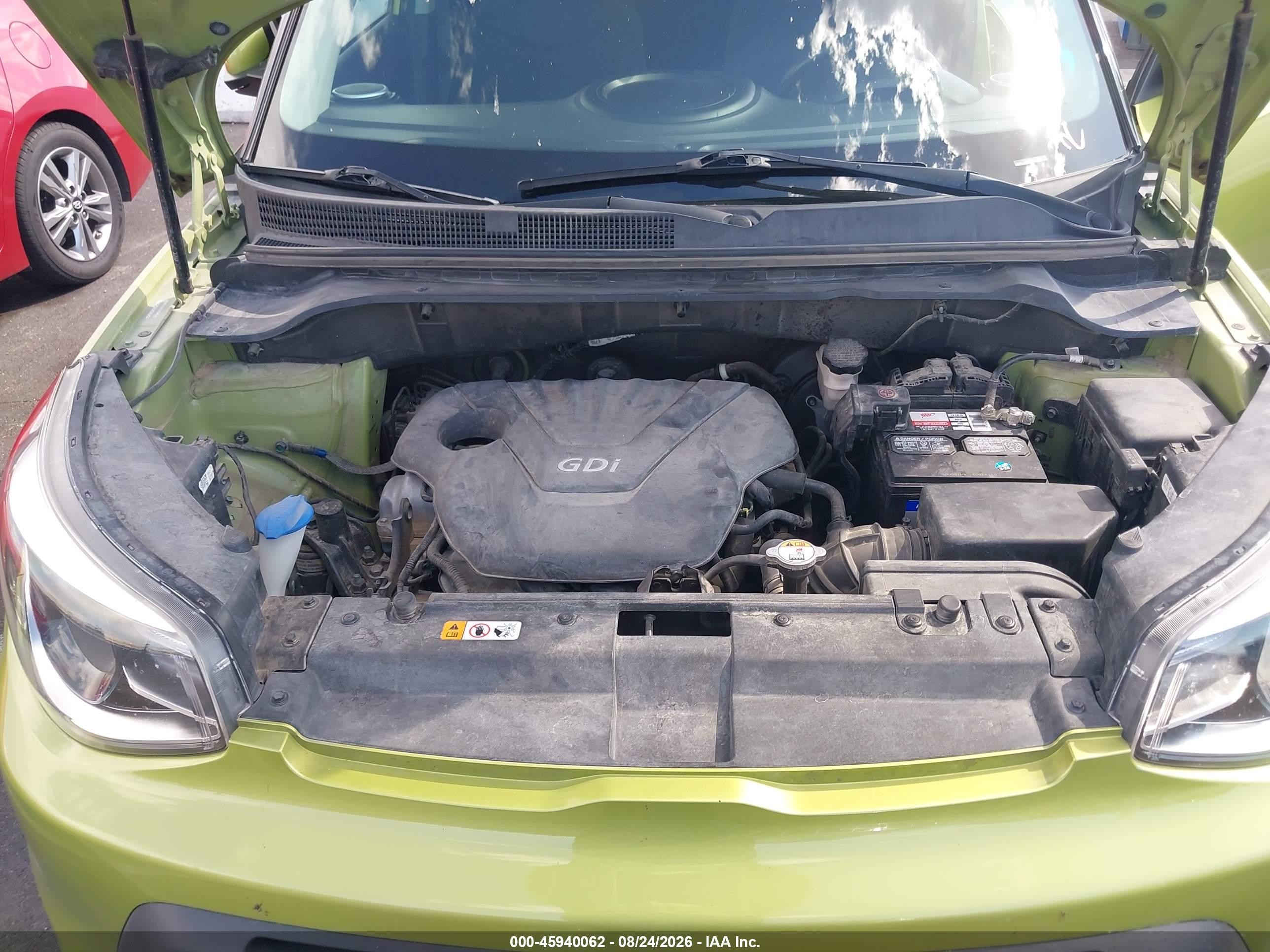2014 Kia Soul   Green vin: KNDJN2A26E7737333