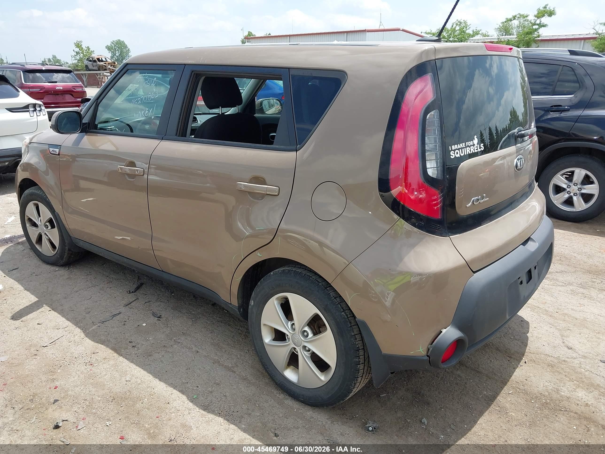 2015 Kia Soul ! Gold vin: KNDJN2A26F7126994