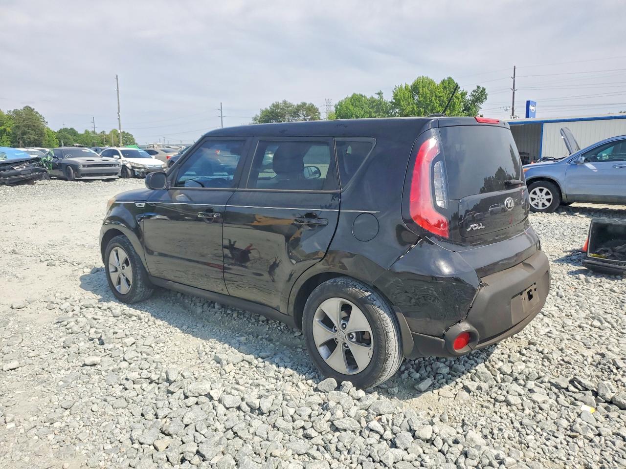 2015 Kia Soul Base Black vin: KNDJN2A26F7127871