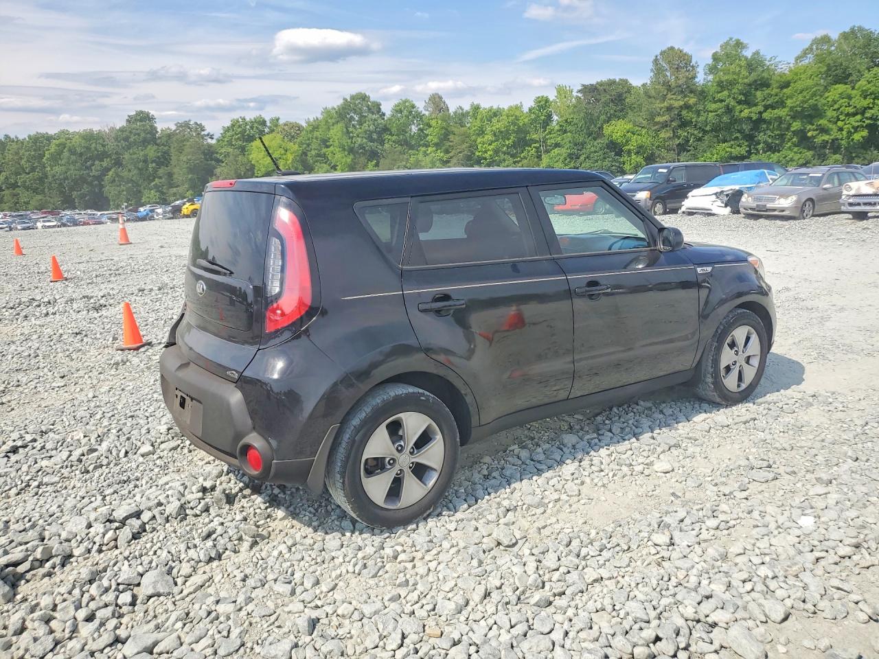 2015 Kia Soul Base Black vin: KNDJN2A26F7127871