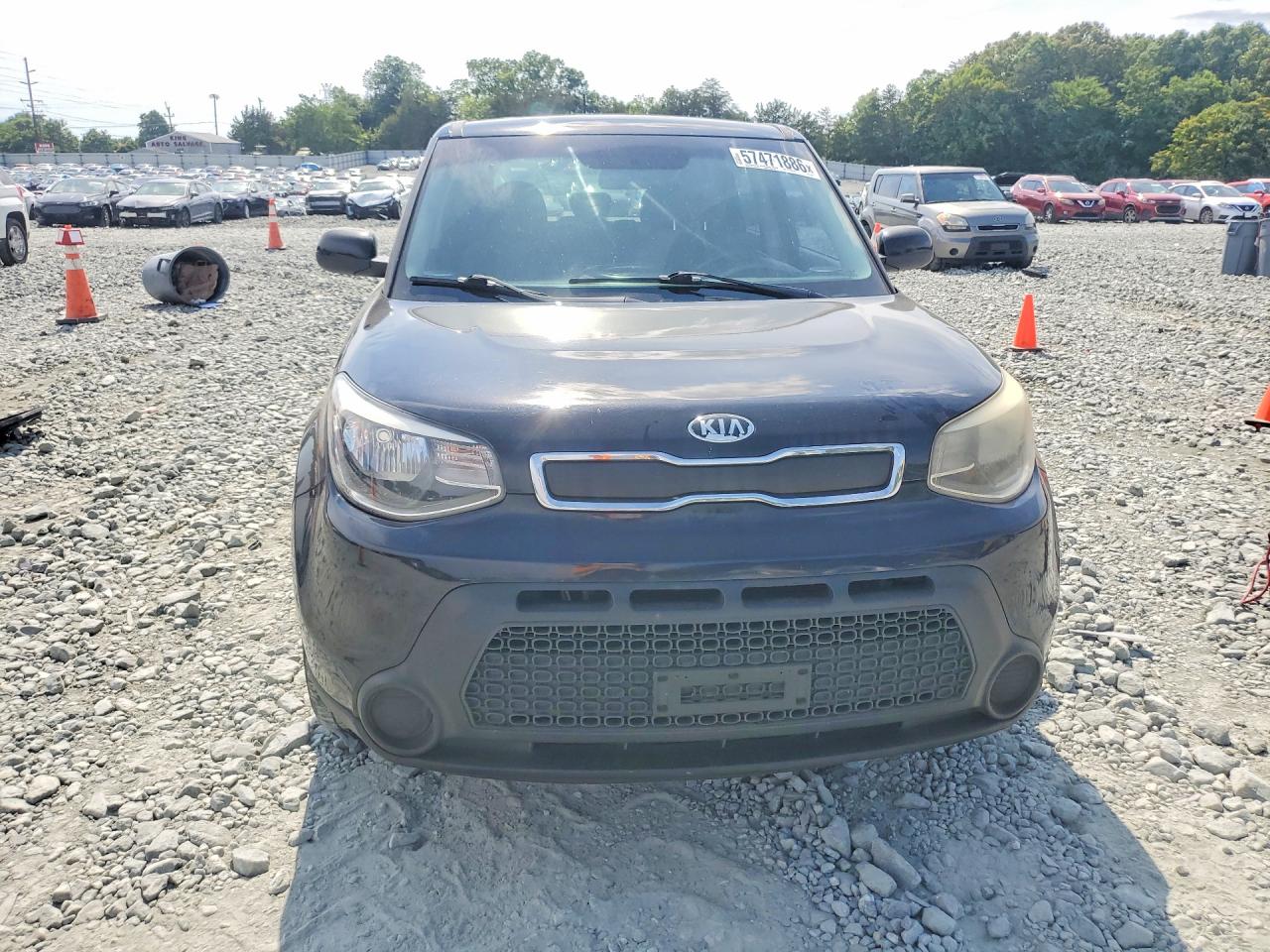2015 Kia Soul Base Black vin: KNDJN2A26F7127871