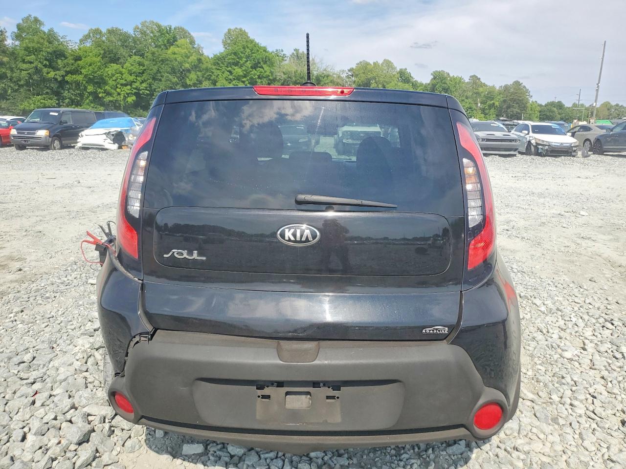 2015 Kia Soul Base Black vin: KNDJN2A26F7127871