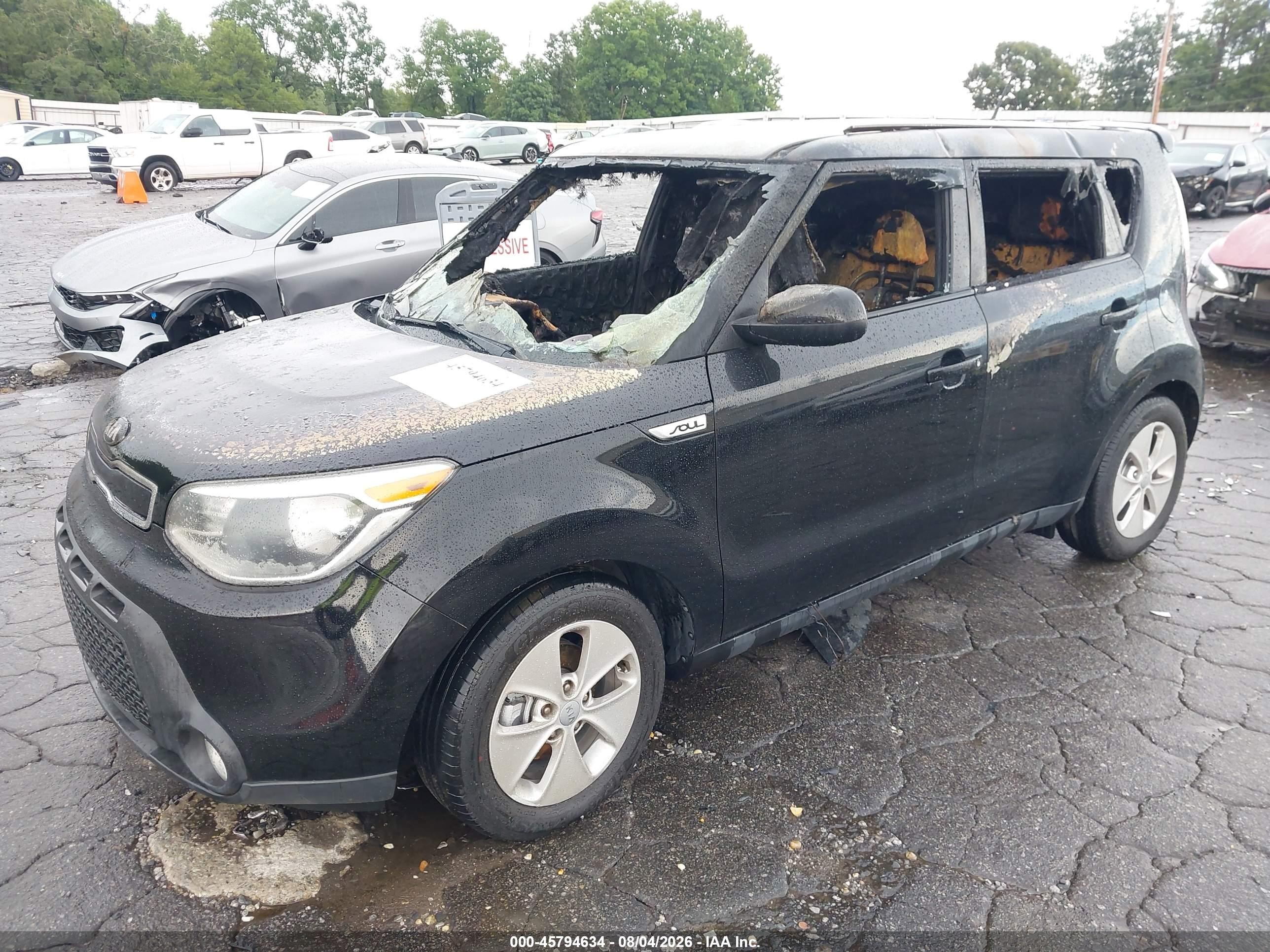 2015 Kia Soul   Black vin: KNDJN2A26F7132844